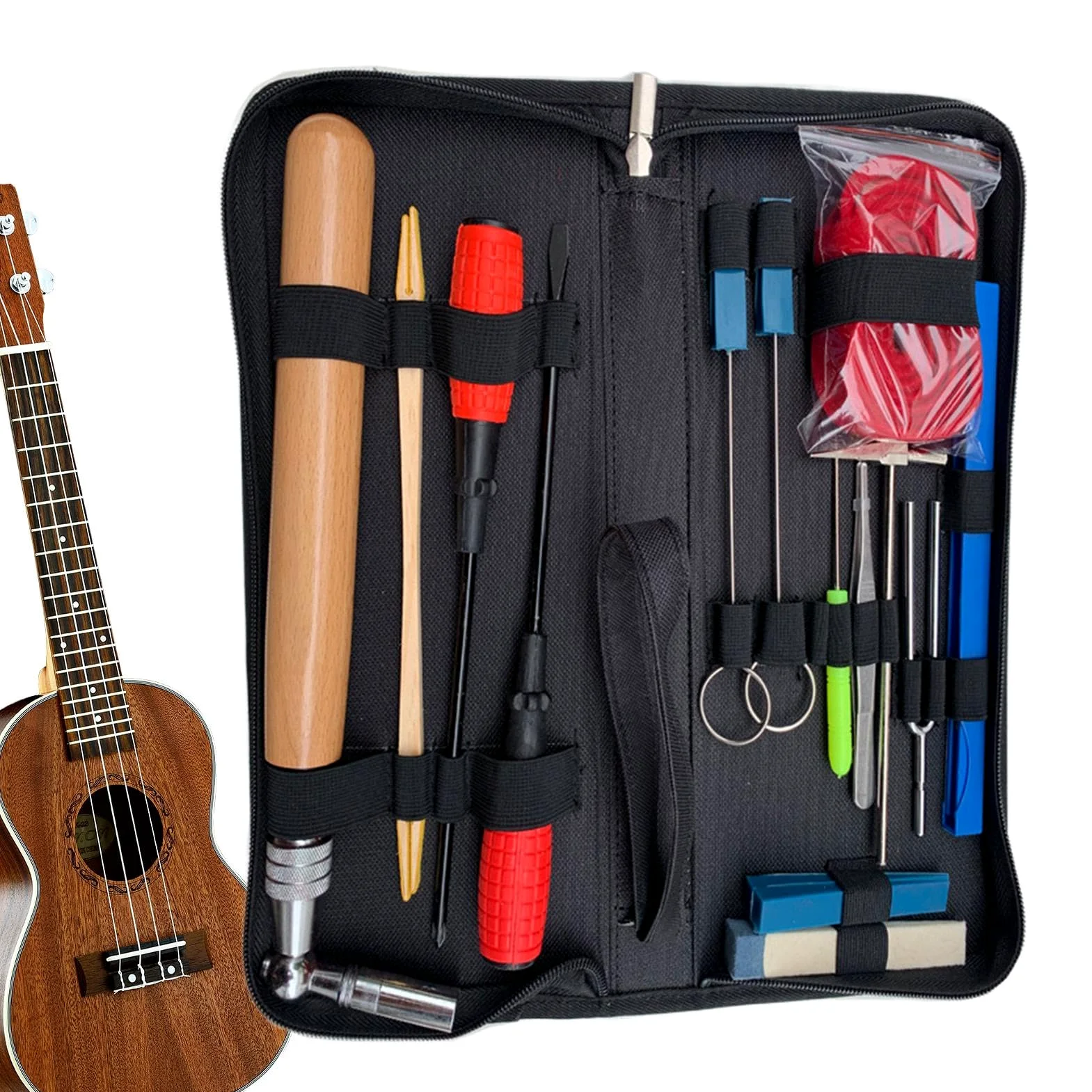 Accordatore per pianoforte, chiave per accordatura per pianoforte Set di | Kit di strumenti per accordatura per pianoforte,