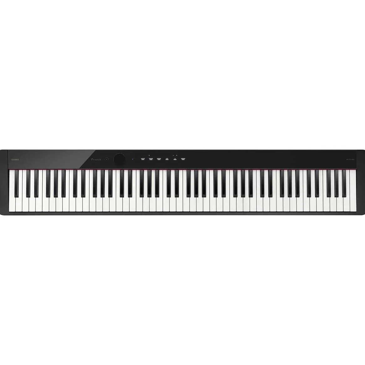 Casio PX-S1100 Privia Piano Digitale Portatile 88 Tasti con Adattatore Bluetooth, Pacchetto Nero con Auricolare da Studio, Supporto per Tastiera, Panchina, Pedale di Sostegno