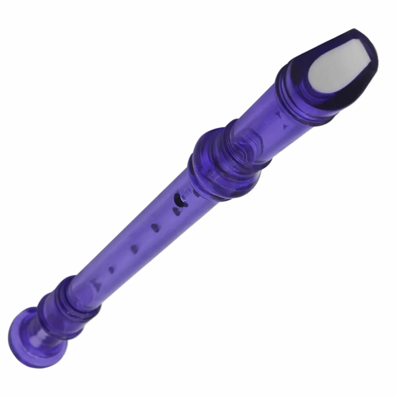 Flauto Dolce Professionale Registratore Acuti Staccabile In ABS (strumento A Fiato)(Blue)