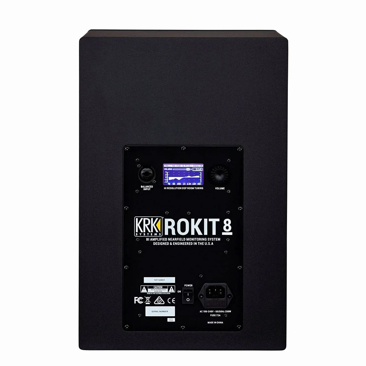KRK SYSTEMS Rokit RP8 G4 - Altoparlante attivo per monitor, 20,32 cm, 200 W, 1 pezzo