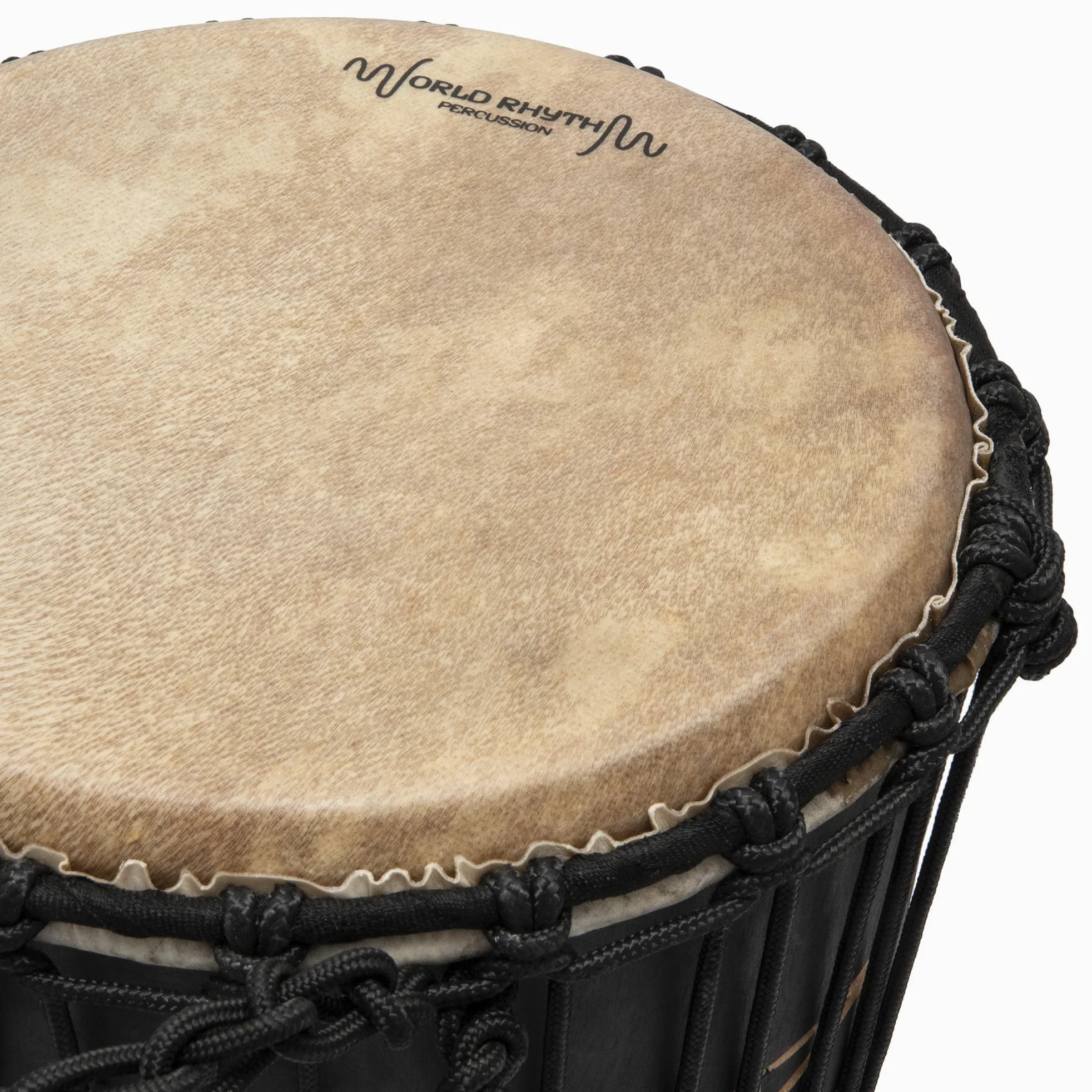 Jammer Swirl MDJ032- Tamburo Djembé 30.5 cm, Nero