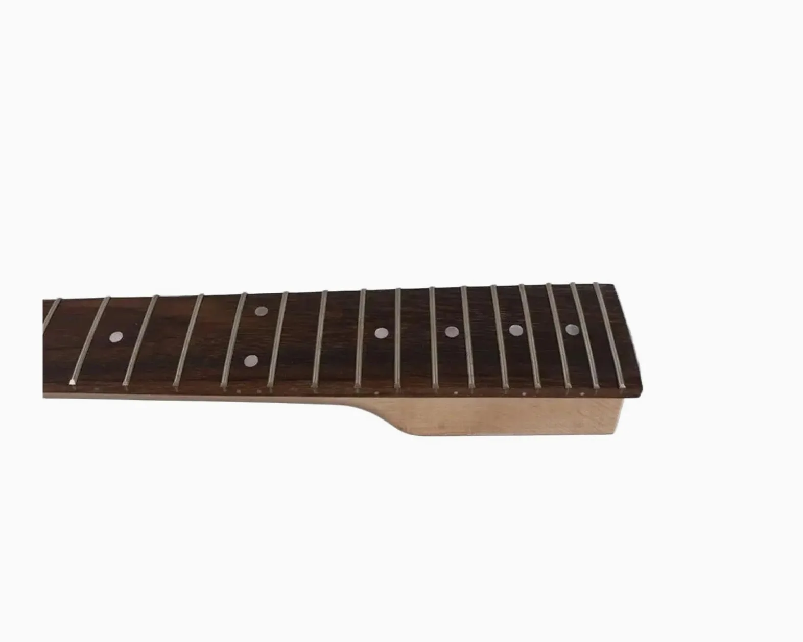 Manico Per Chitarra Baritono 22 Tasti 30 Pollici Punti Intarsio Bolt On Style Manici Non Finiti Tastiera In Palissandro Acero Scala Lunga Fai Da Te Sostituzione Manico della Chitarra