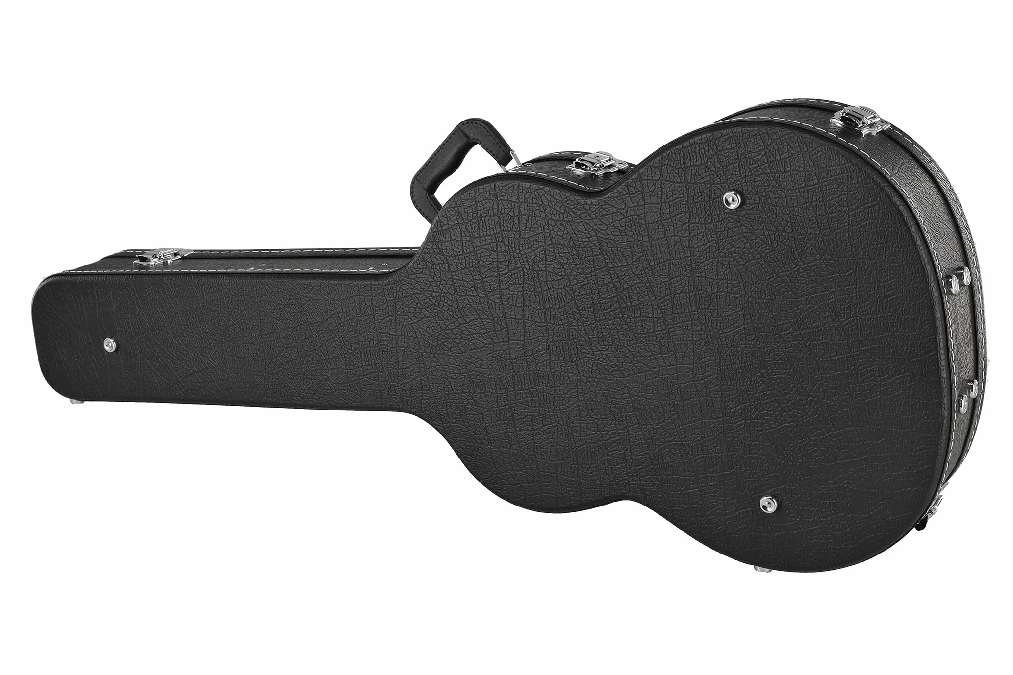 GEWA custodia in legno con rivestimento in plastica nera, custodia per chitarra classica
