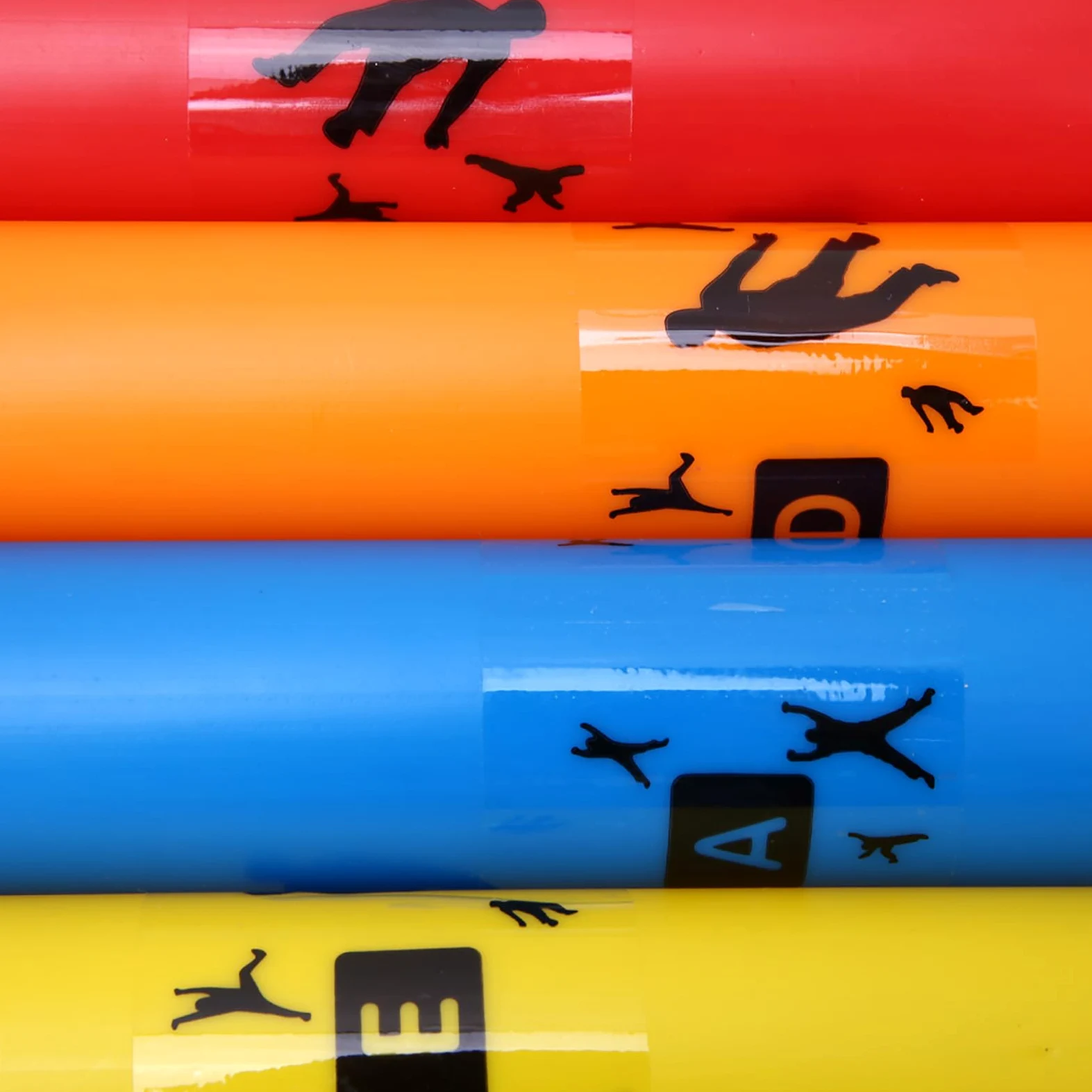 Alomejor Tubi Sonori Orff, Kit di Strumenti a Percussione in Plastica da 8 Pezzi con Tubi di Ottava Colorata per Giocattoli Musicali e Strumenti Educativi per Bambini
