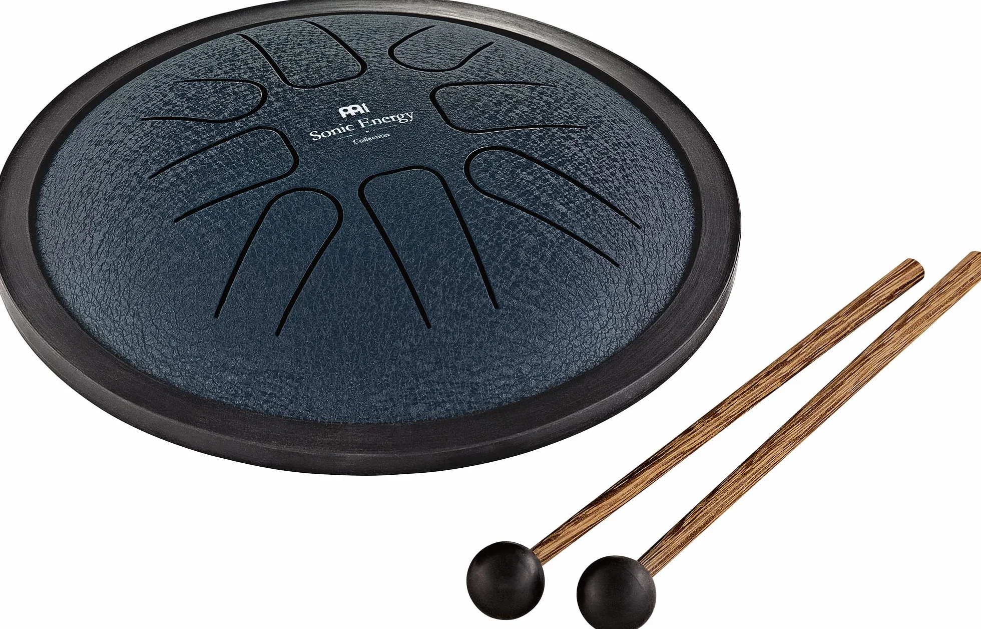 Sonic Energy Steel Tongue Drum – Small Tank Drum da 7 Pollici in G Minore – Strumento in Acciaio Inossidabile per Meditazione, Yoga, Bambini - Include Mallet e Borsa (SSTD2NB)