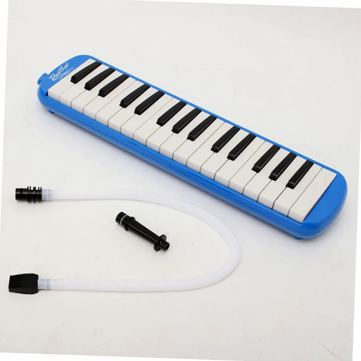 Melodica 32 Tasti Portatile per Principianti e Studenti Blu | Lega, Facile Assemblare e Usare, Borsa Inclusa per Trasporto, Adatta Agli Appassionati di Musica