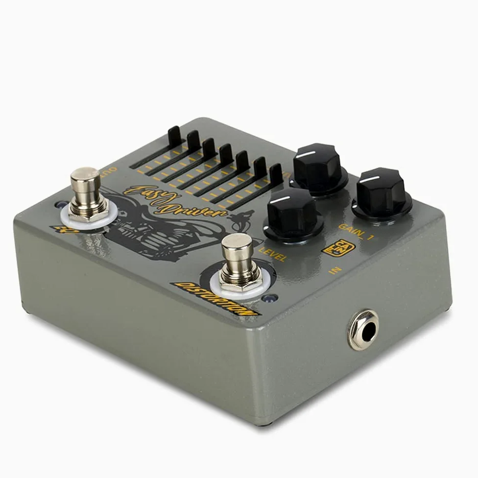 Caline DCP-04 EASYDRIVER Distortion EQ Pedale Effetto Doppio Pedale Chitarra
