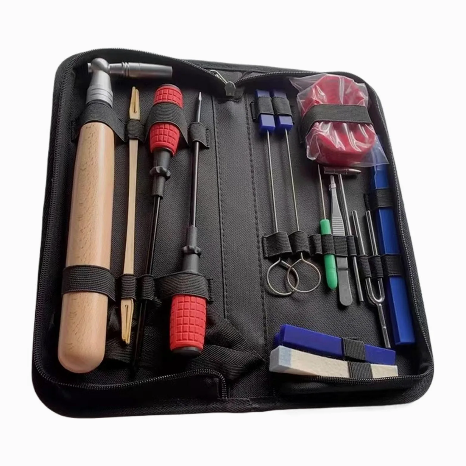 Strumenti per accordatura pianoforte, set di chiavi per accordatura, per pianoforte, design compatto e portatile, kit completo e completo, 9 cm, per Natale del Ringraziamento | Strumenti per accordare il