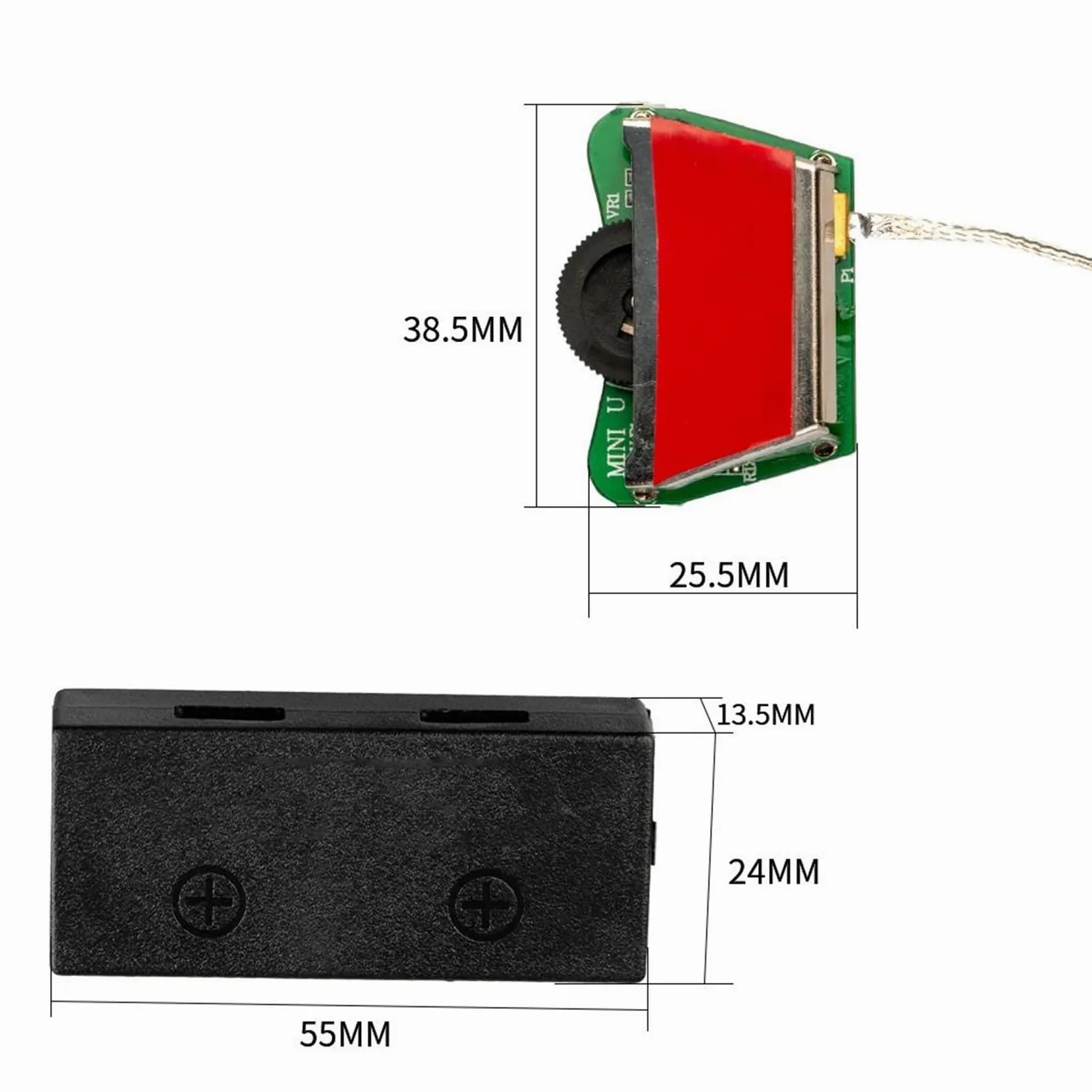Kit Pickup Preamplificatore Per Chitarra Acustica Migliora Il Suono Della Chitarra E Dona Un Tono Acustico Più Puro