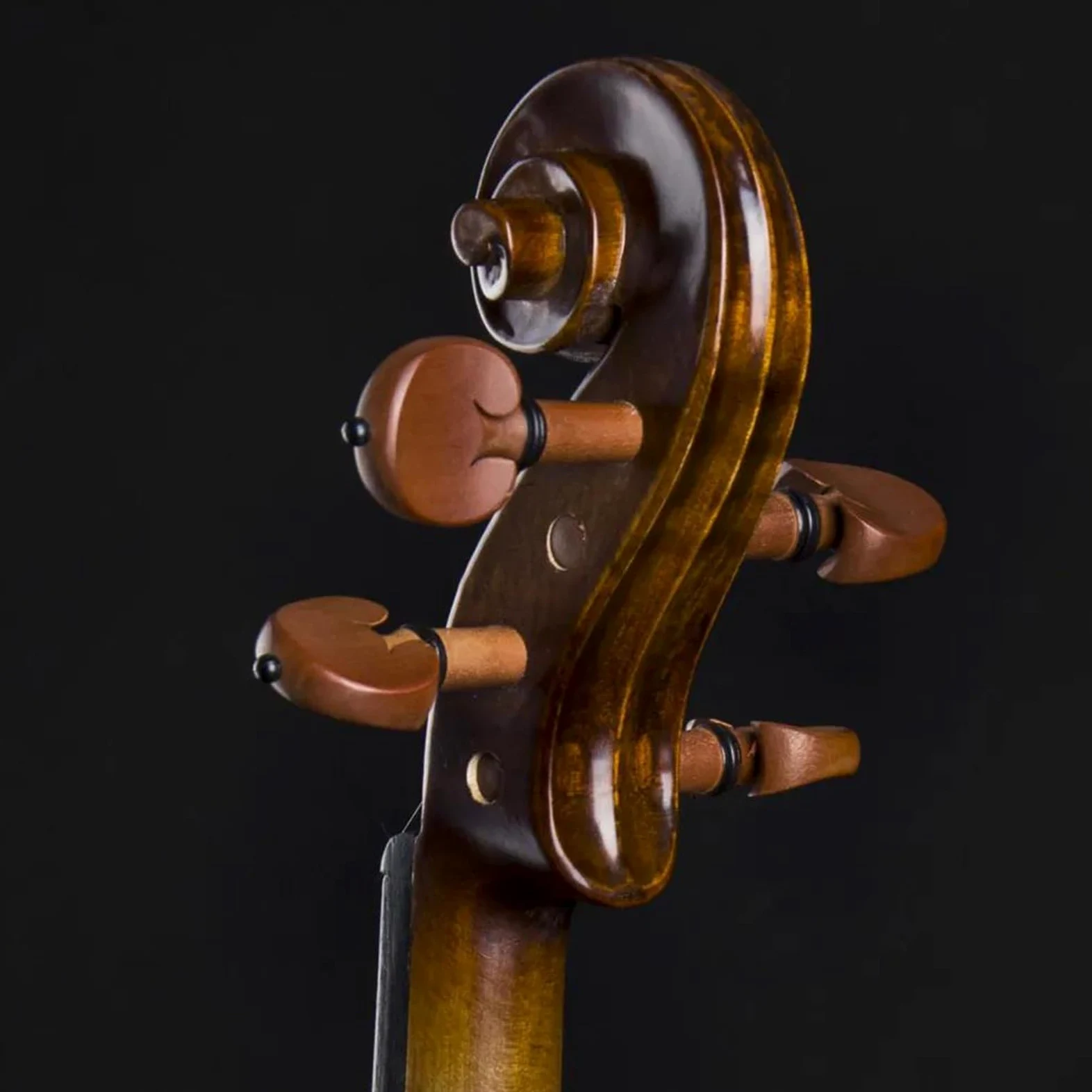 Violino Per Principianti In Stile Vintage Scuro Violino Principianti | Top in abete massello con fondo e fasce in acero