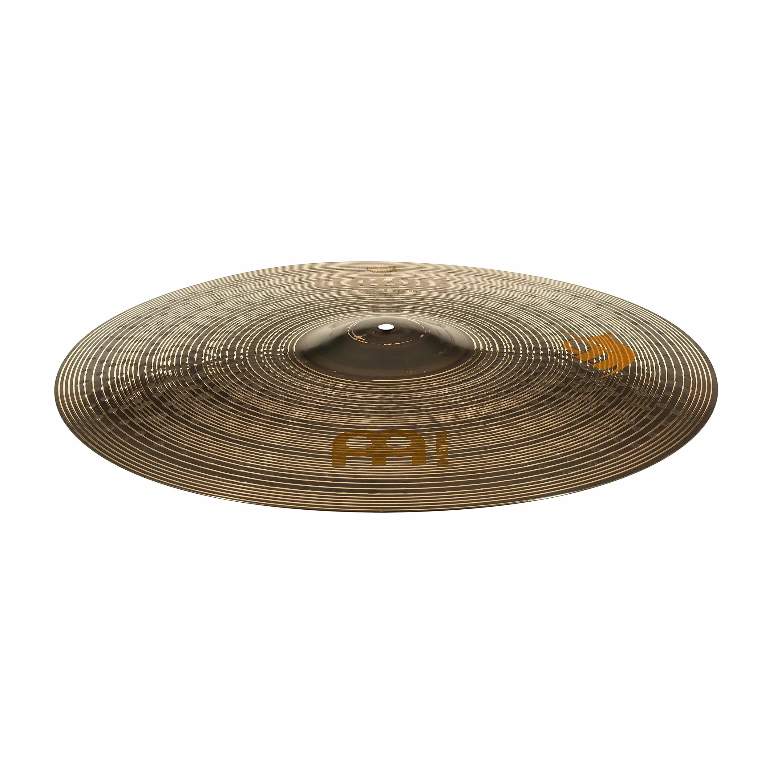 Meinl Cymbals Classics Custom Brilliant Brann Dailor Piatto Ghost Ride 21 pollici (53,34cm) per Batteria - Bronzo B12, Finitura Brillante, Prodotto in Germania (CC21GR)