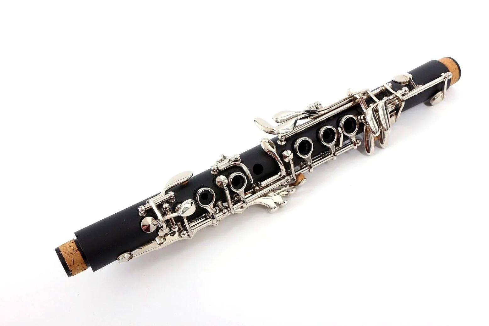 Clarinetto professionale in ebanite con chiave in Mib e flat clarinetto buon suono con custodia (tasto eb)
