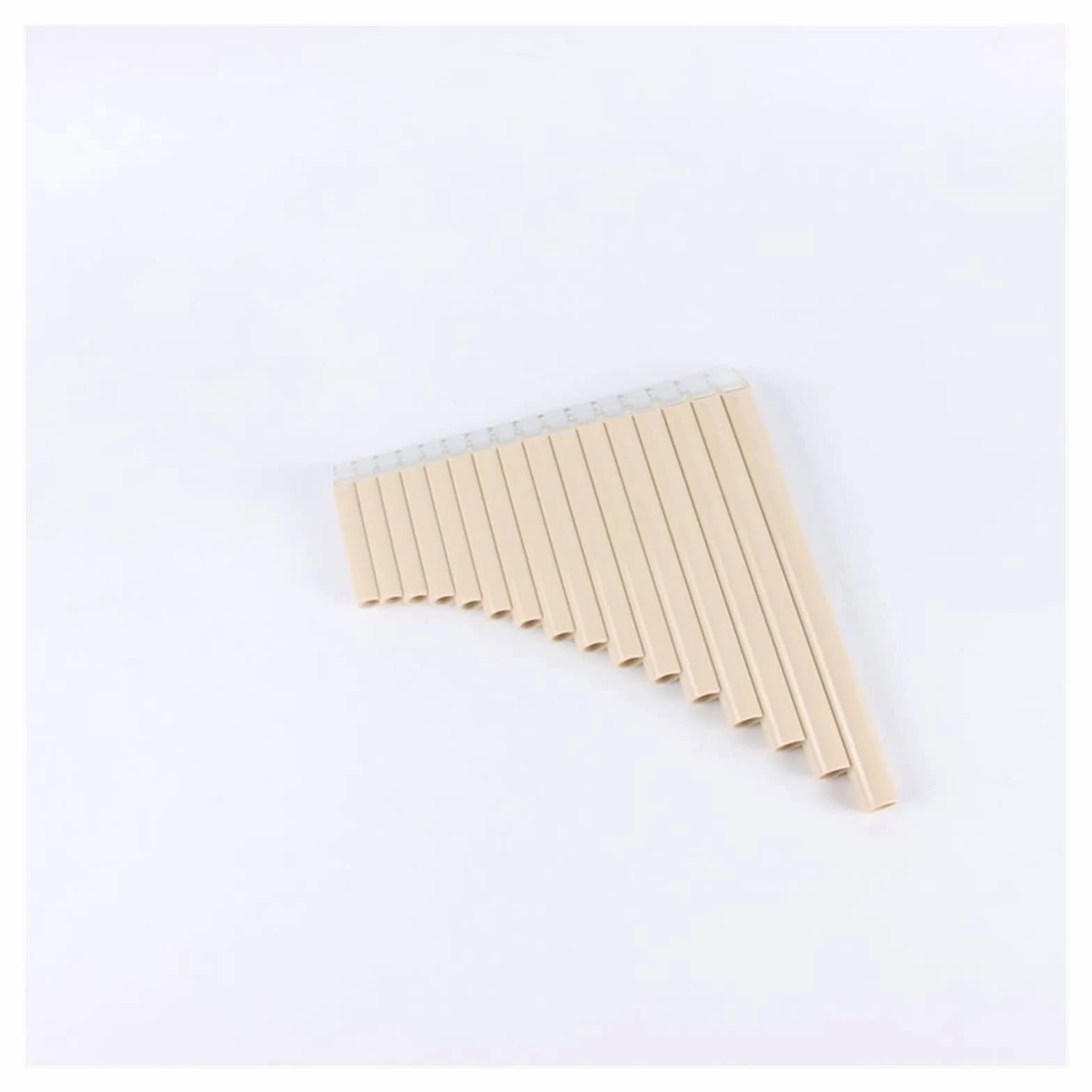 Flauto di Pan Professionale 16/18 Pipes Alto C Key Pan Flauto Resin Pan Pipes Strumento Musicale Tradizionale Cinese ABS Pan Flauto (Color : 16 Tube)