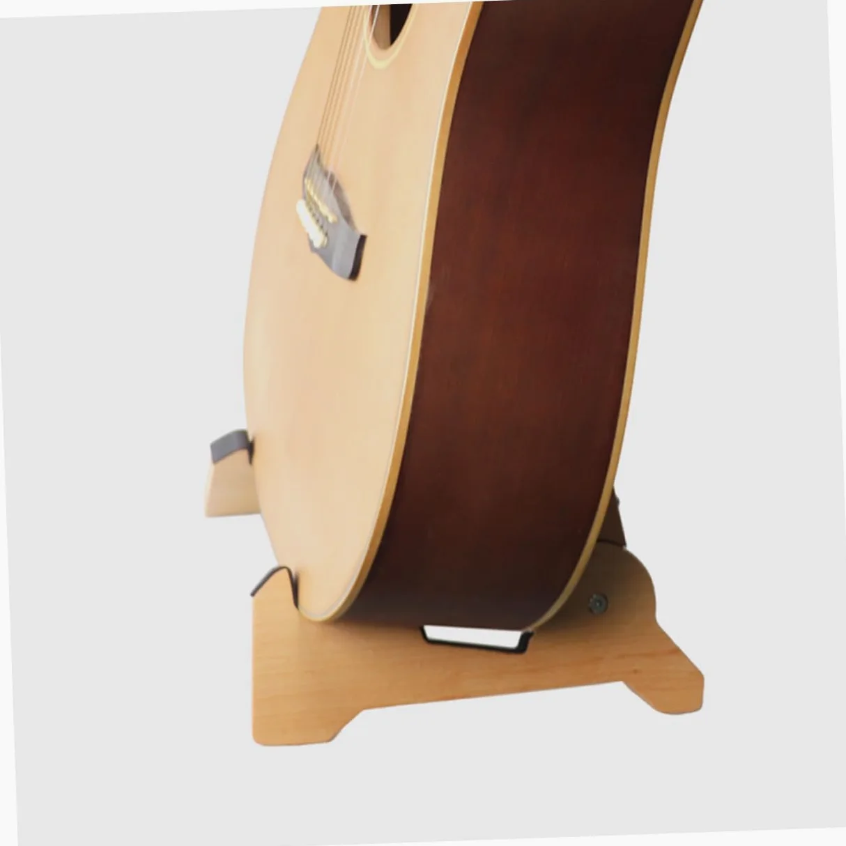 SUPVOX Supporto per Chitarra in Legno Portatile Design Smontabile per Bassi e Violini, per Casa e Negozio di Strumenti Musicali
