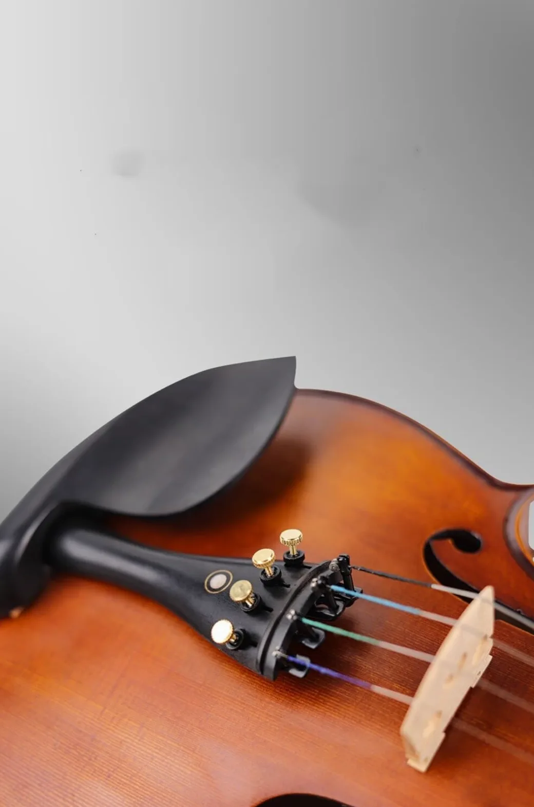 Parti di ricambio per violino Accordatore Di Precisione Per Violino Set Di Quattro Pezzi In Oro Nero Accordatura Speciale 1/4 1/2 3/4 4/4(1/4)
