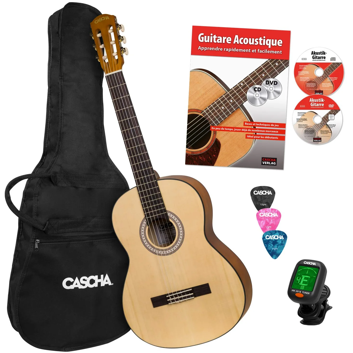 Cascha - Chitarra classica 4/4 per principianti