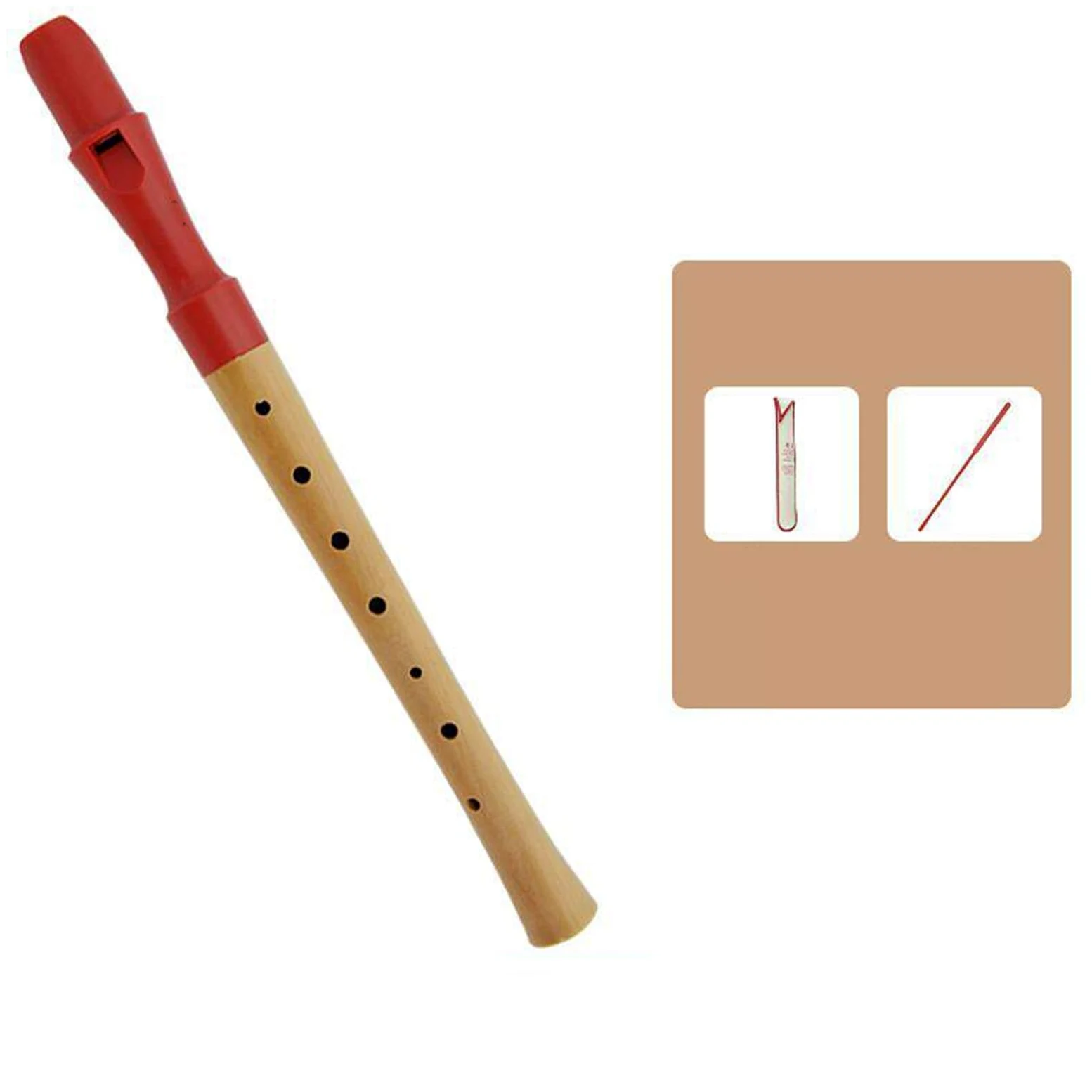 Flauto Dolce Professionale Flauto Dolce A 8 Fori (diteggiatura Tedesca) Strumento Per Principianti Semi Legno