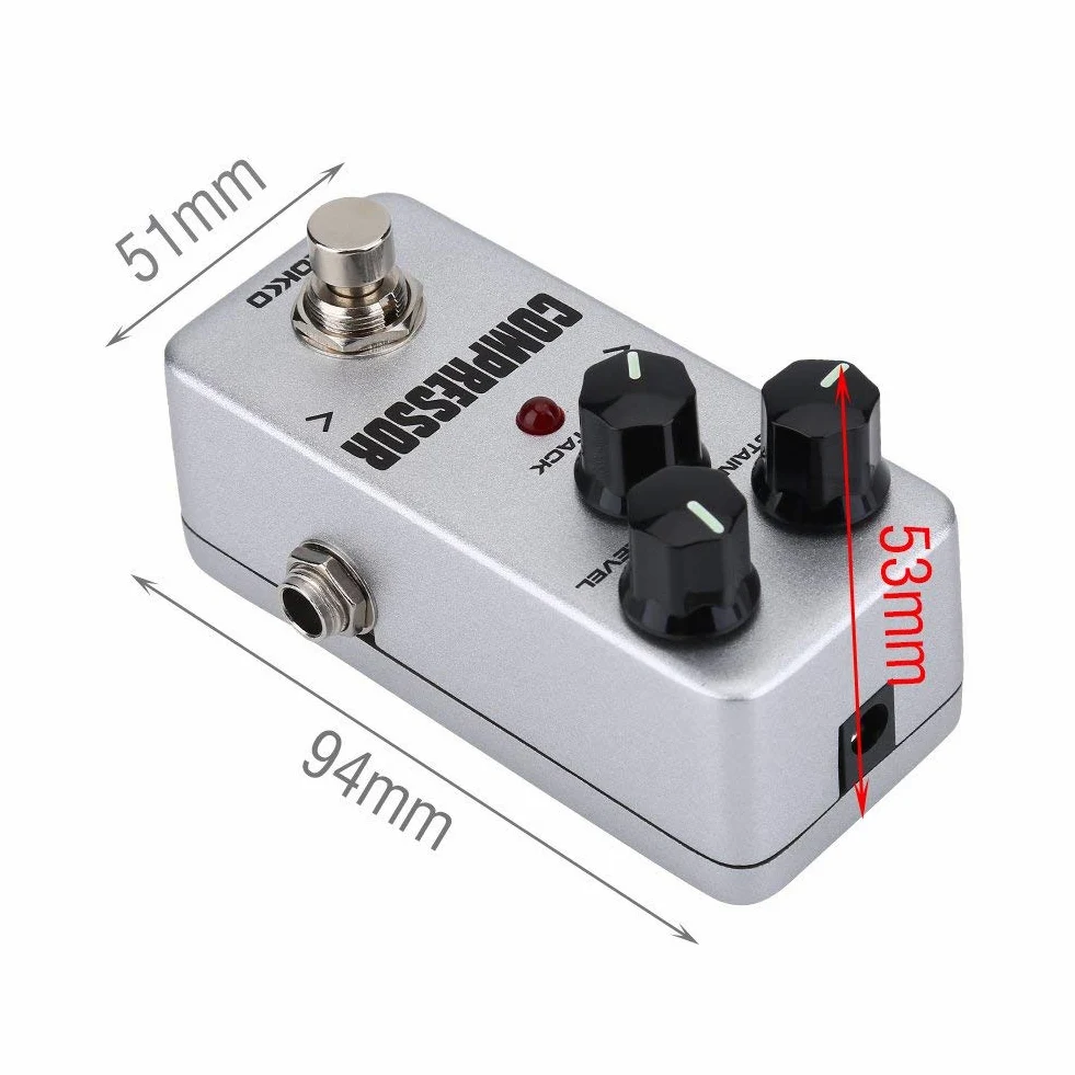 Pedale Mini Effect, Pedale compressore Sustainer Effect per chitarra elettrica