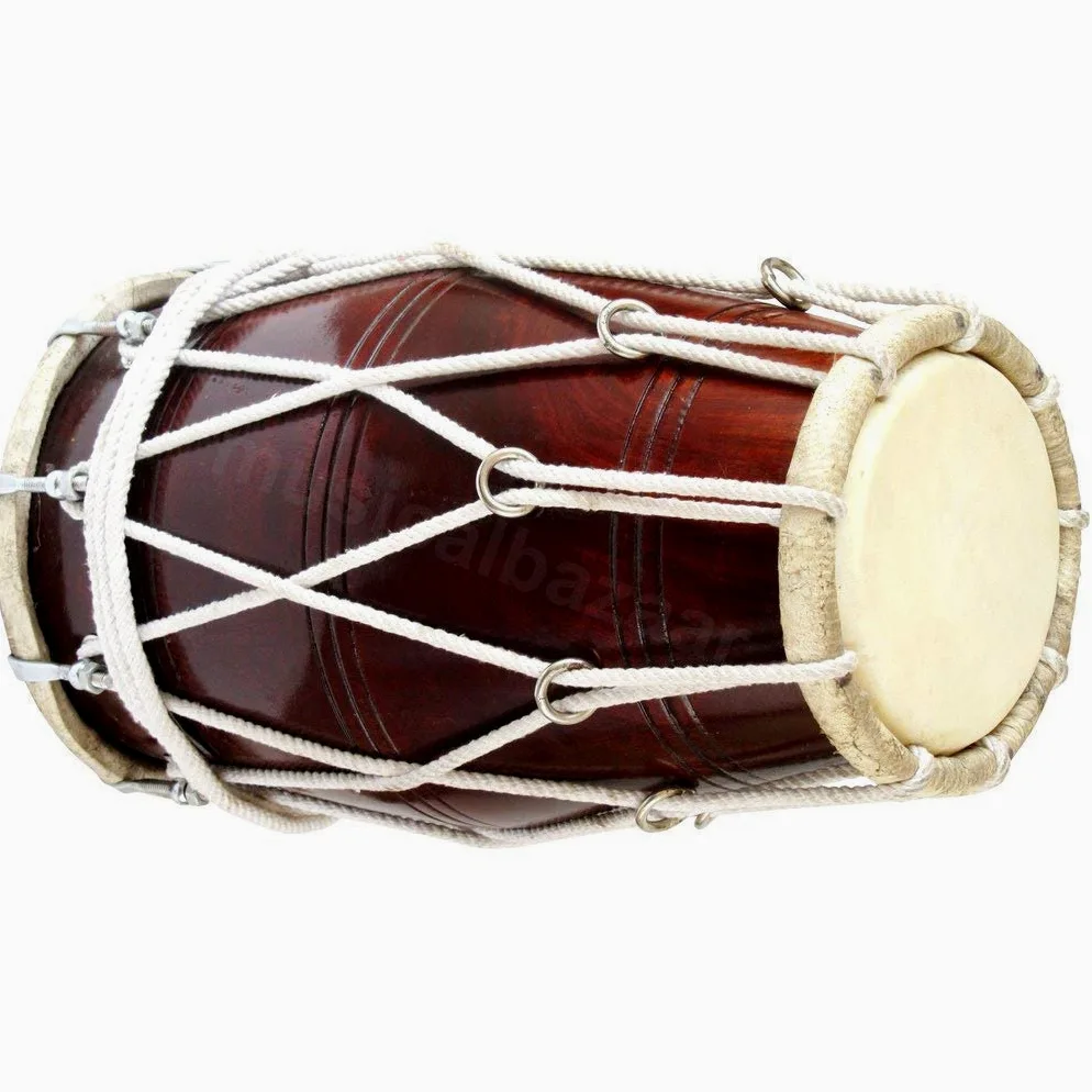 Modfash DHOLAK NUT DORI SPL. 18" (A Product Unlike Some Other Cheap Products do not Look nor Sound Good)