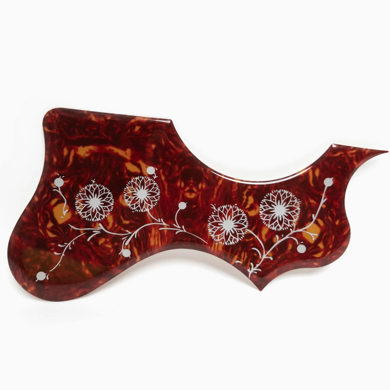 Battipenna per chitarra, Battipenna for chitarra acustica, venatura del legno, autoadesivo, for parti di ricambio Martin D45