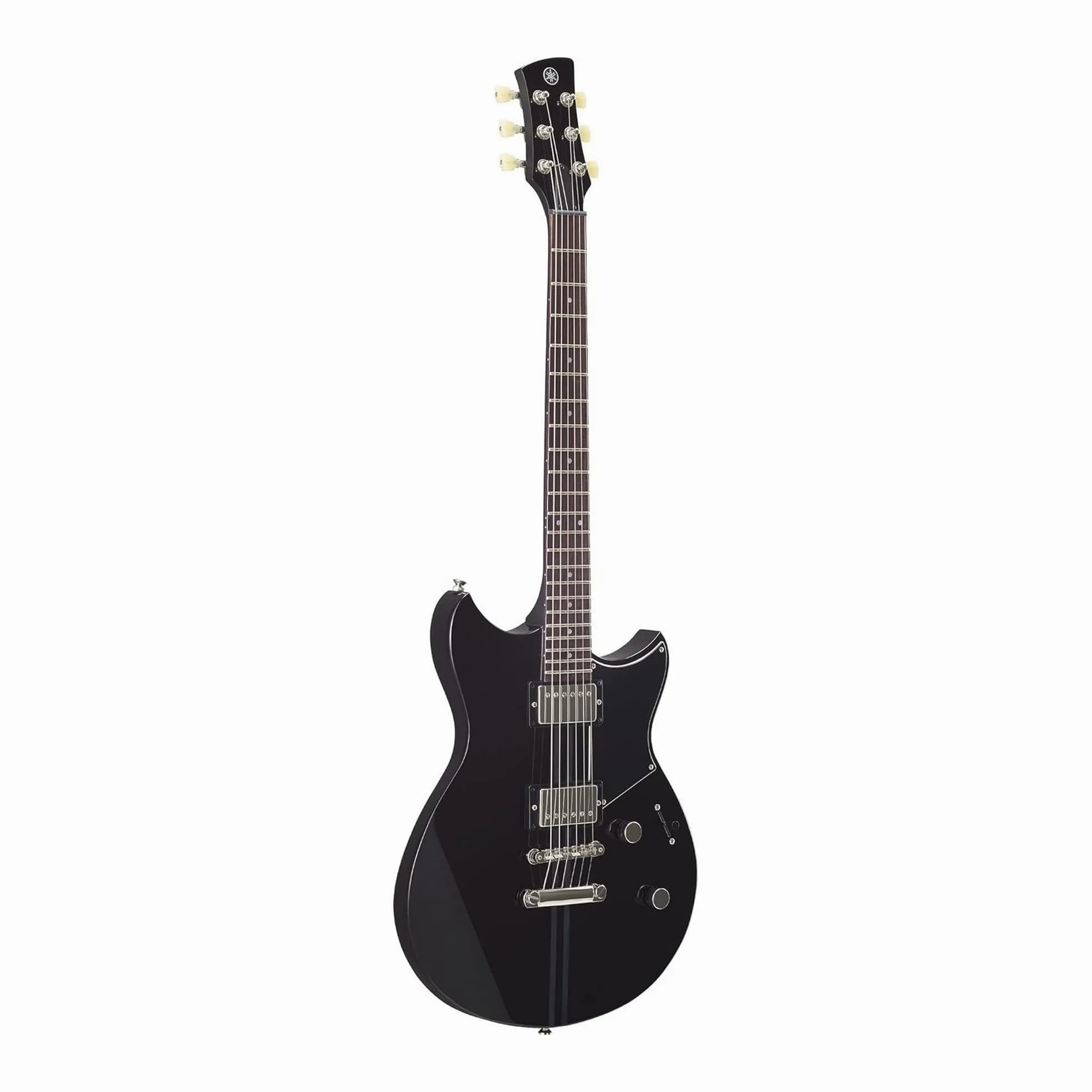 Yamaha 6 String Solid-Body Electric Guitar, Right, Black (RSE20 BL)