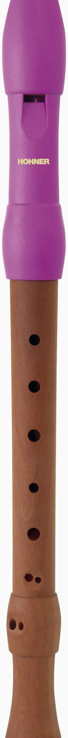 HOHNER Flauto dolce Alegra Line, rosa, barocco, 3 pezzi