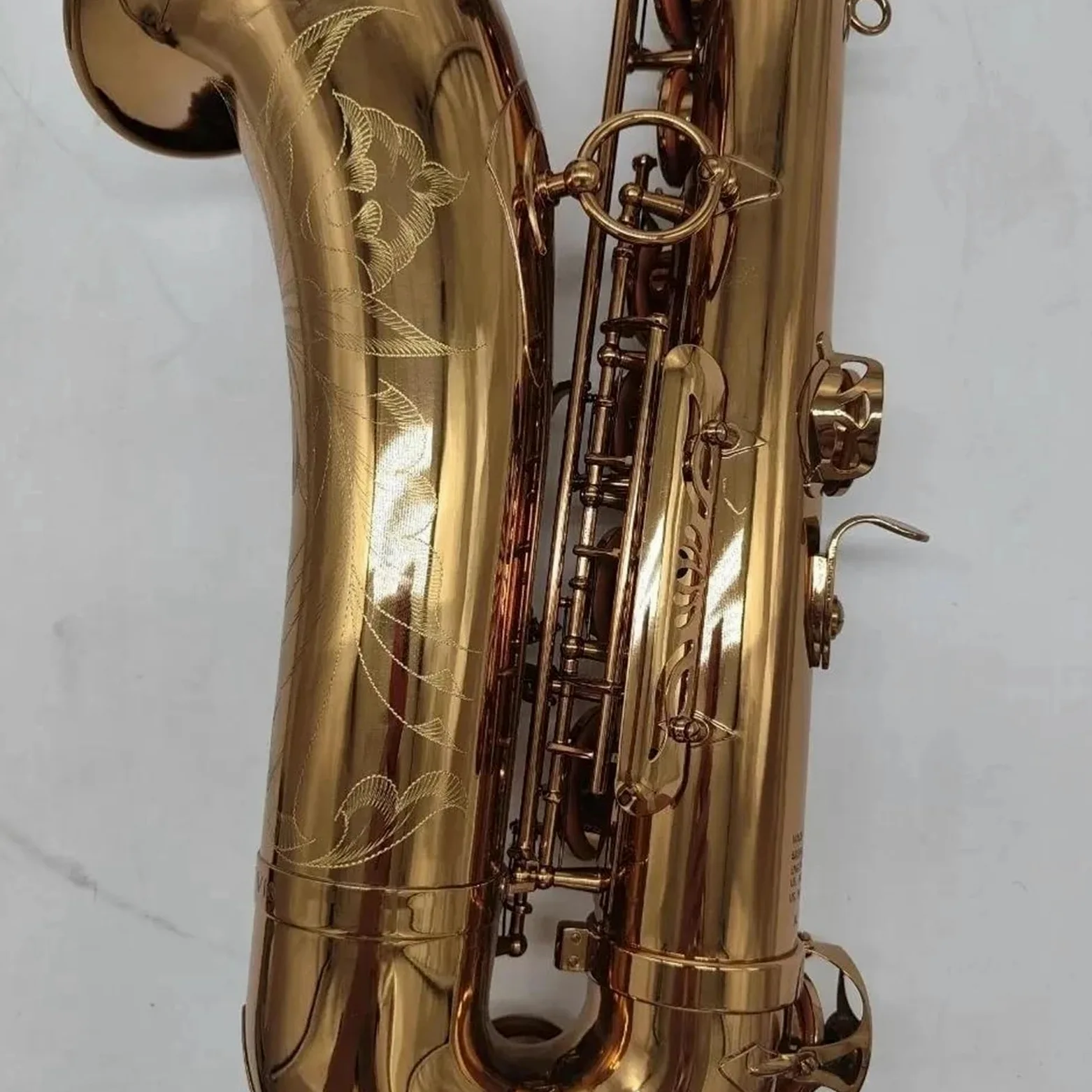 Classico Sassofono Tenore Professionale Bb Strumento Jazz SAX Di Qualità Professionale(Black)