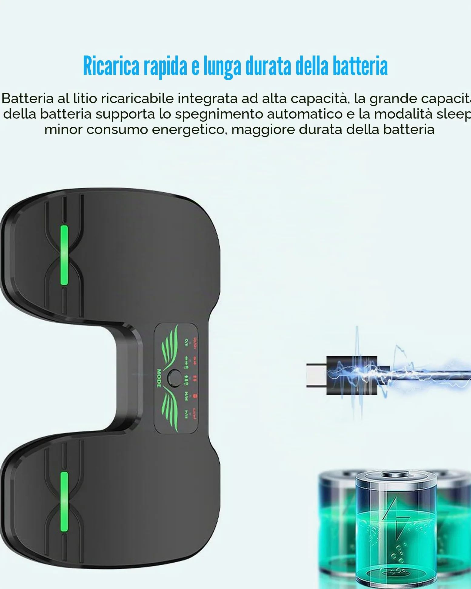 Pedale Bluetooth: interruttore Bluetooth ricaricabile per controllo di lettura musicale su tablet e smartphone