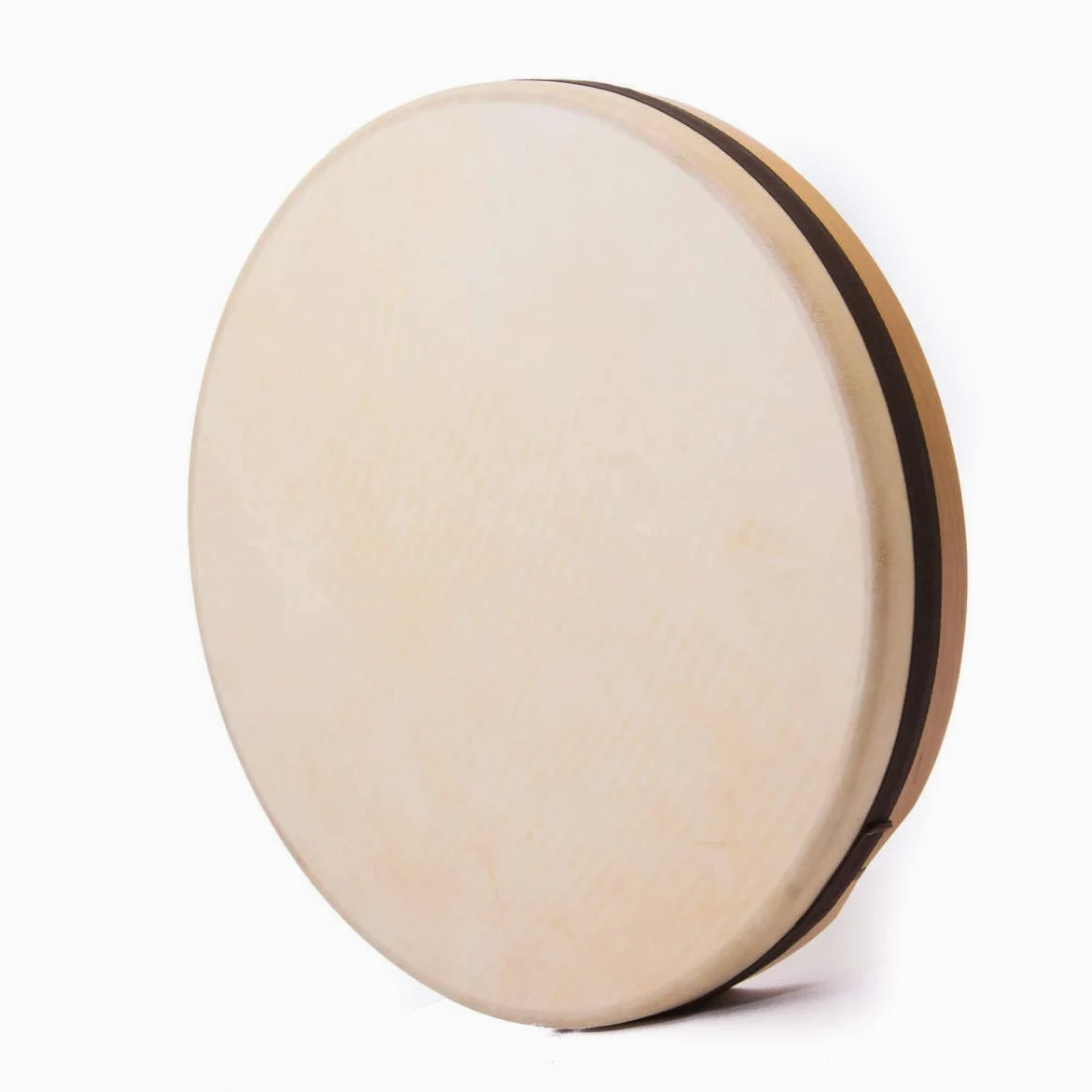 Tamburo a cornice 45 cm / 18 pollici Bendir Daf Natural Got Skin Accordatura interna accurata