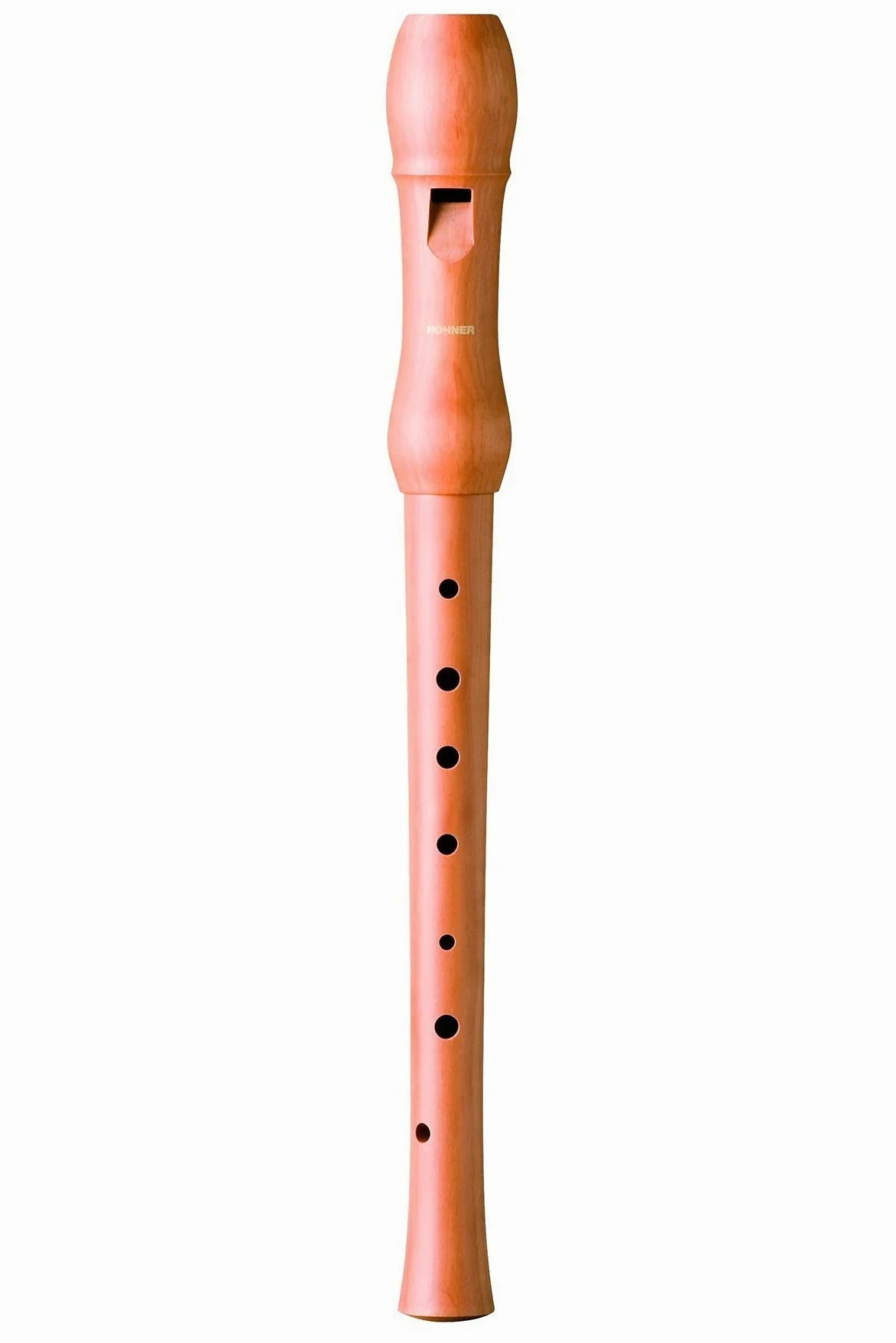 FLAUTA DULCE SOPRANO - Hohner (9531) (Madera Peral) (Alemana) (2 Piezas) Con Estuche Rigido Plastico