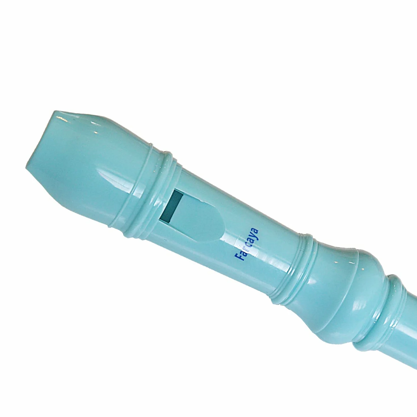 Flauto dolce soprano a 8 fori in stile tedesco, per bambini, studenti, principianti, in stile tedesco, con custodia per riporre le canne pulite, 2 pezzi (rosa + azzurro)