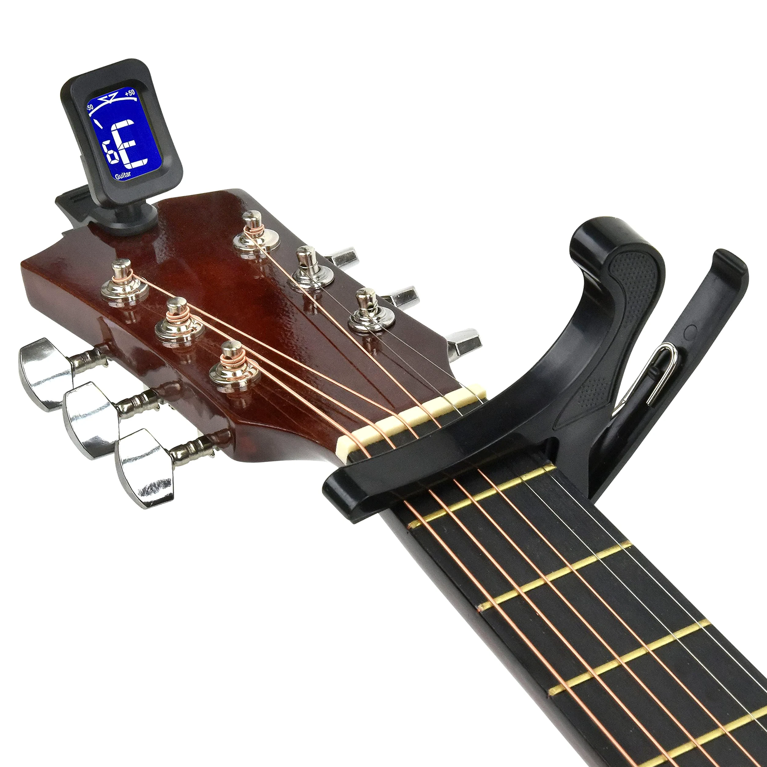 MasterPlay - Chitarra acustica classica per bambini da 76,2 cm, per principianti, kit di base per corde acustiche: borsa per chitarra, accordatore, tracolla, corde extra, plettri, panno di lavaggio