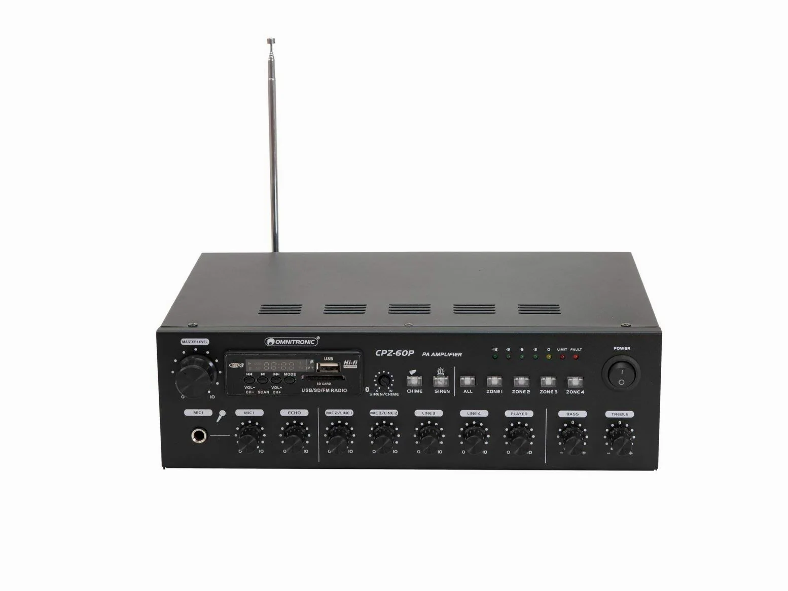 OMNITRONIC CPZ-60P PA Mixer Amplifiatore Mixing Amplifier