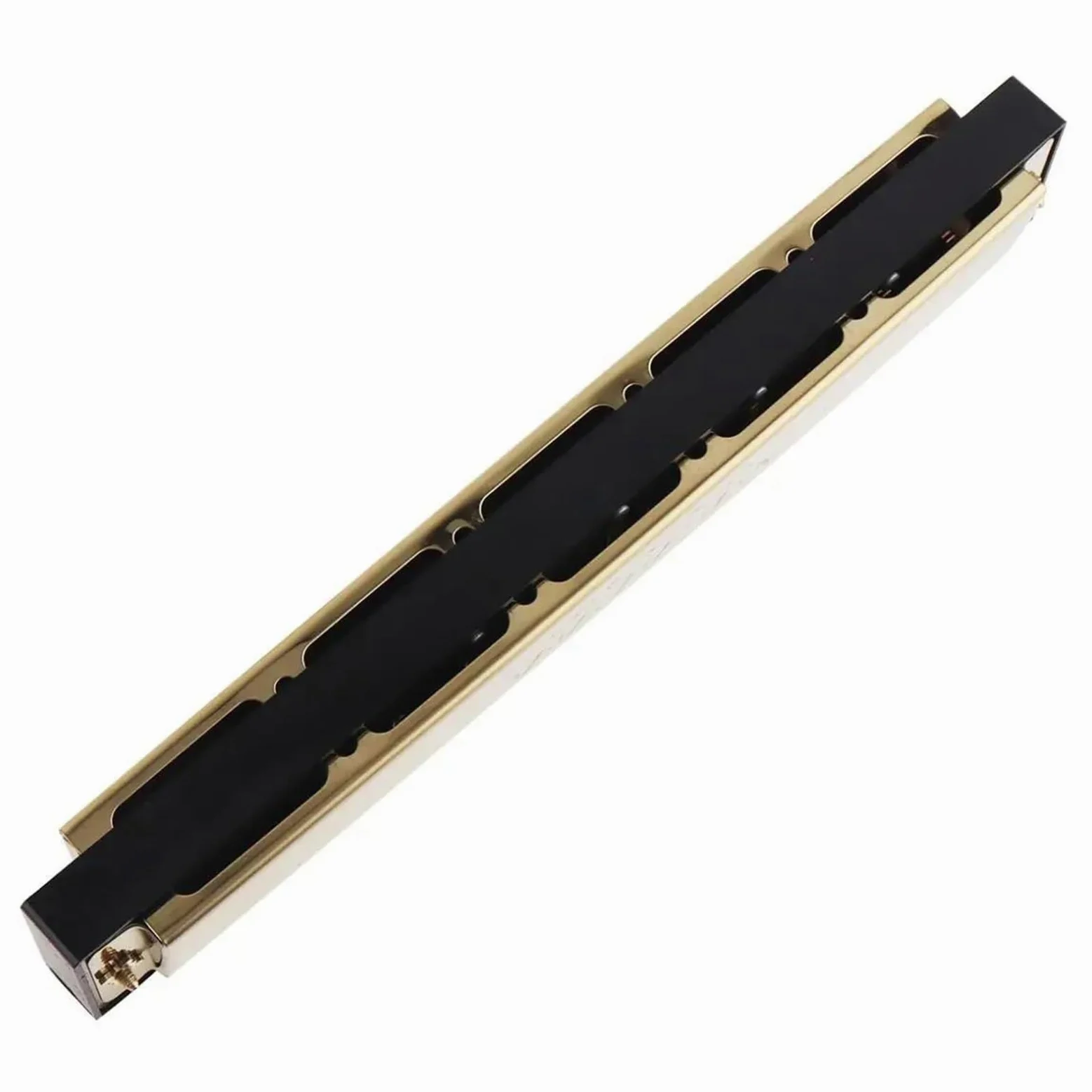 armonica a bocca Strumenti Musicali Per Armonica A Bocca Per Arpa In Oro 24 Fori 8K Titanio Armonica Tremolo Chiave Tono C