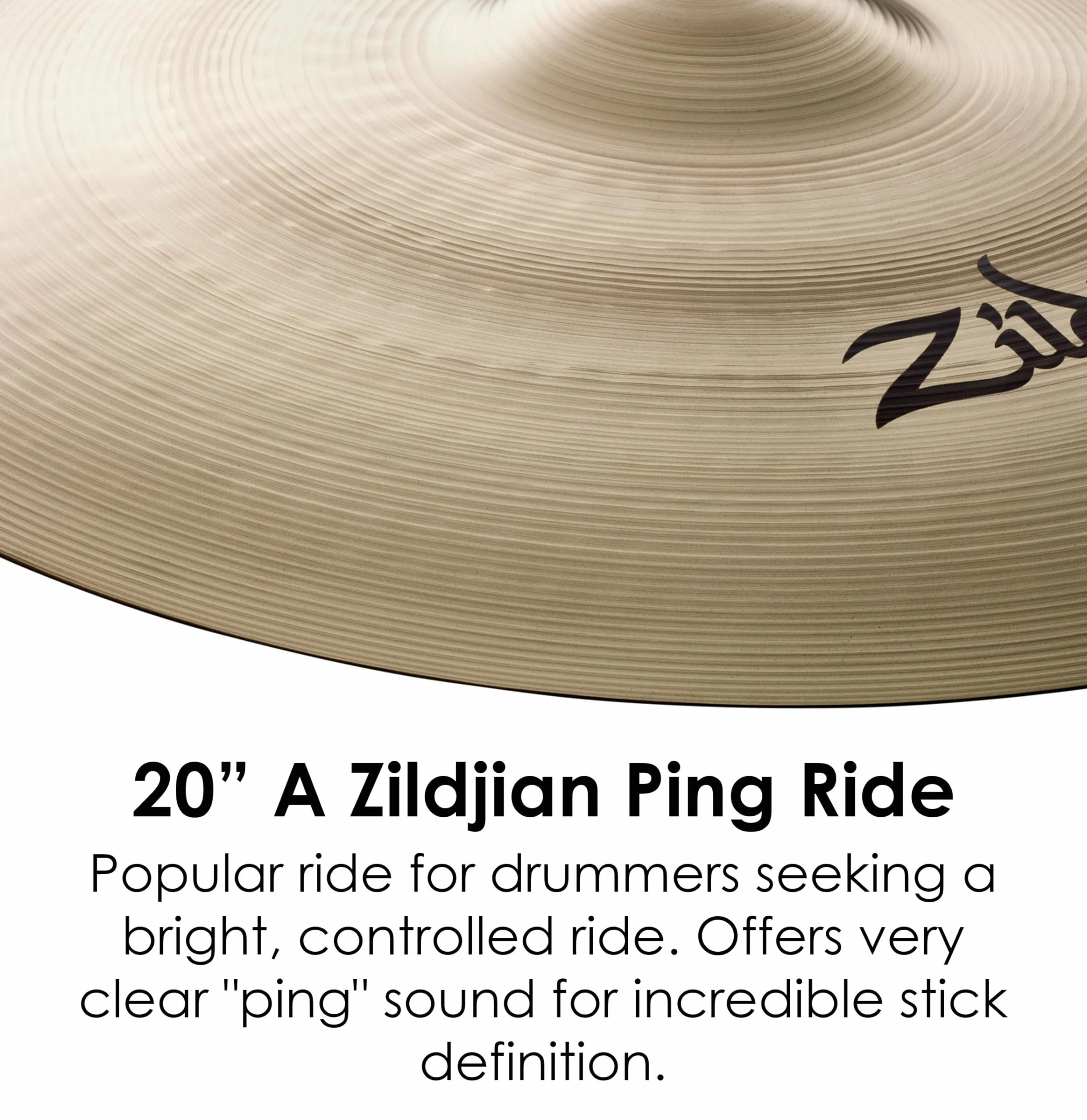 Zildjian A0042 Ping Ride Piatto 20"