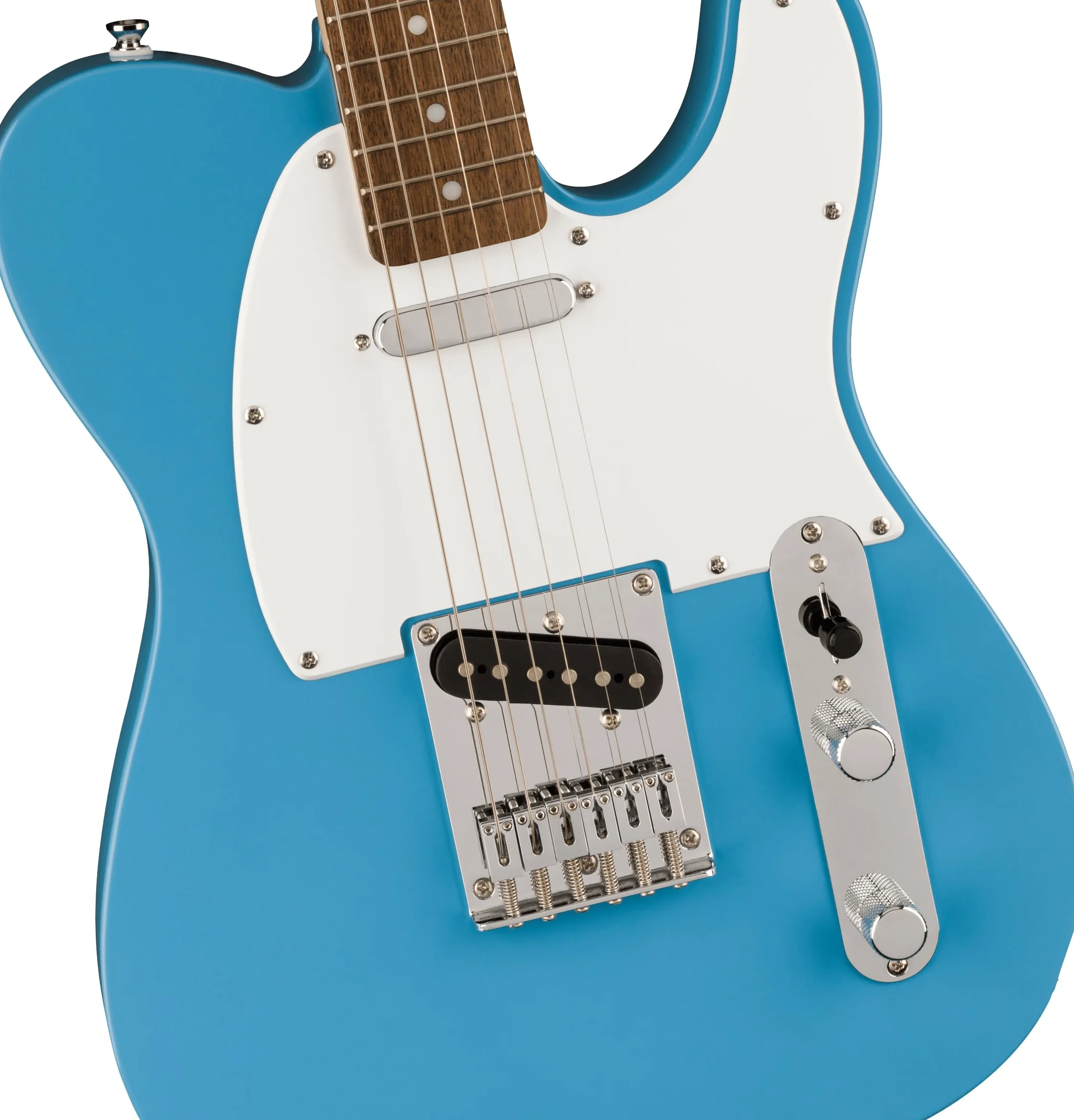 Squier Sonic Telecaster, tastiera alloro, battipenna bianco, blu California