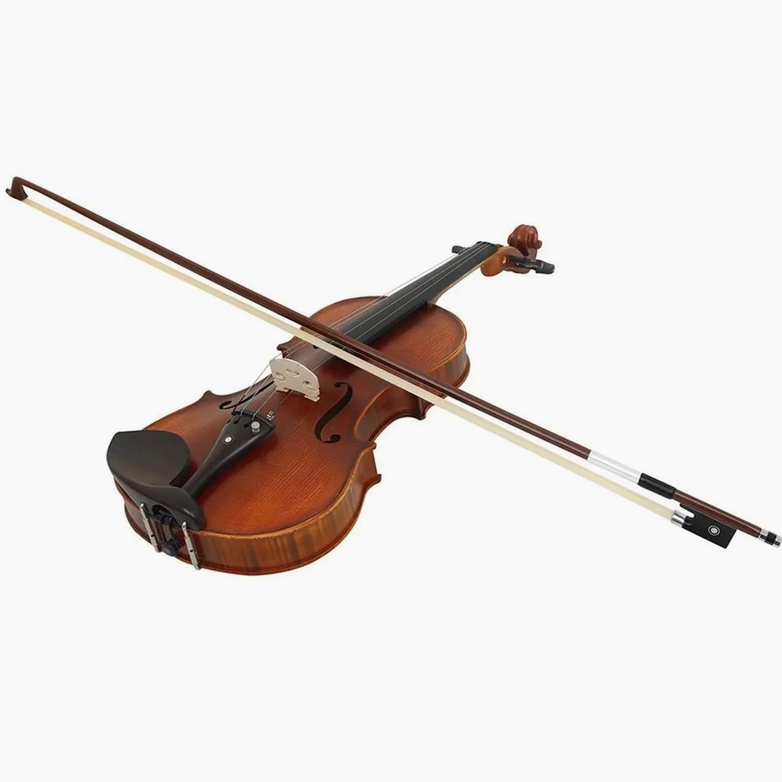 Arco Per Pratica Del Violino Arco per violino 4/4 Full Size Arco per violino per principianti Equilibrato Crine di cavallo mongolo naturale Adatto a giocatori professionisti Principianti