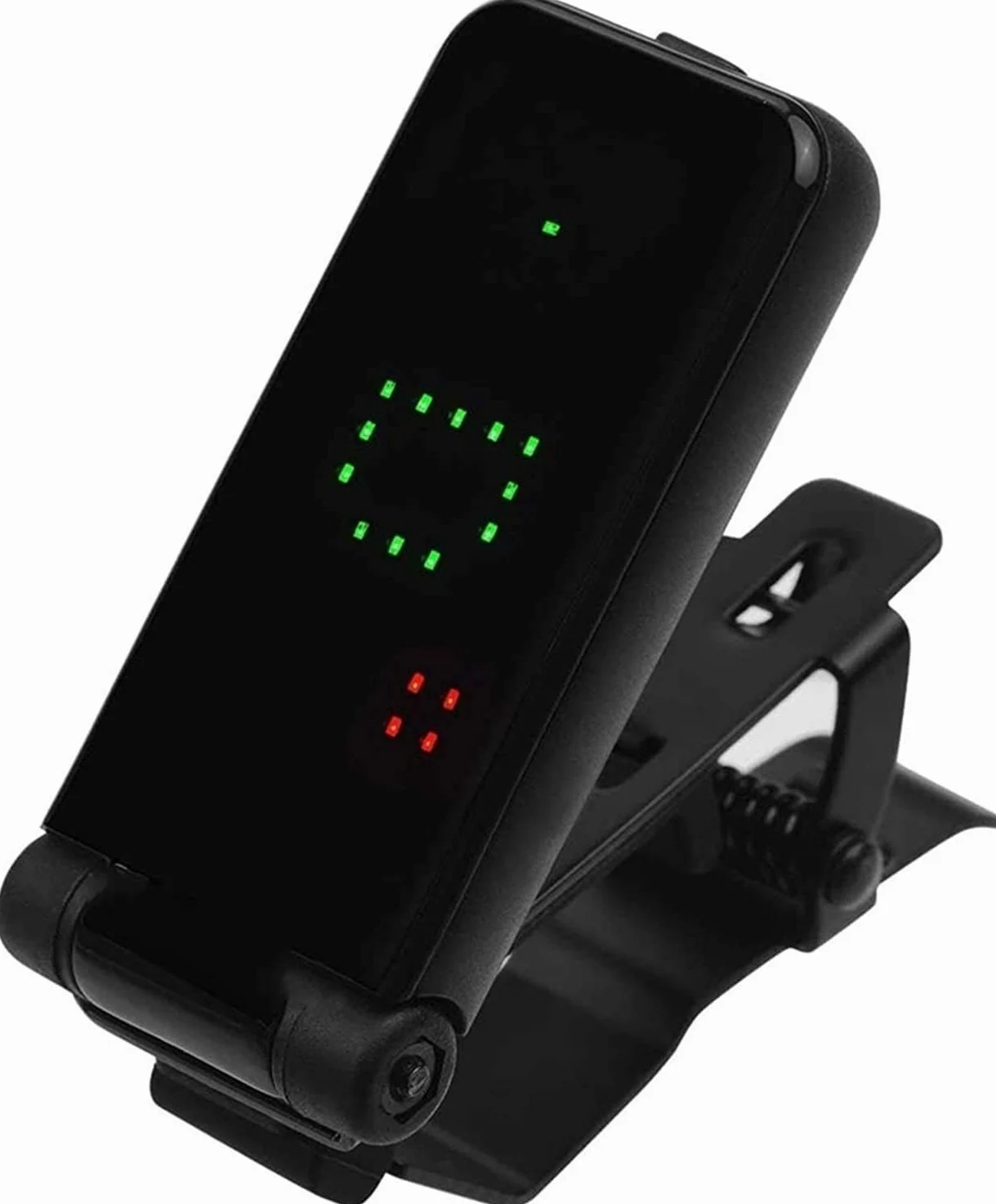 Clip di sintonizzatore for Chitarra Tuner Elettrico cromatico for Violino for Chitarra 180 ° Clip in Metallo Girevole