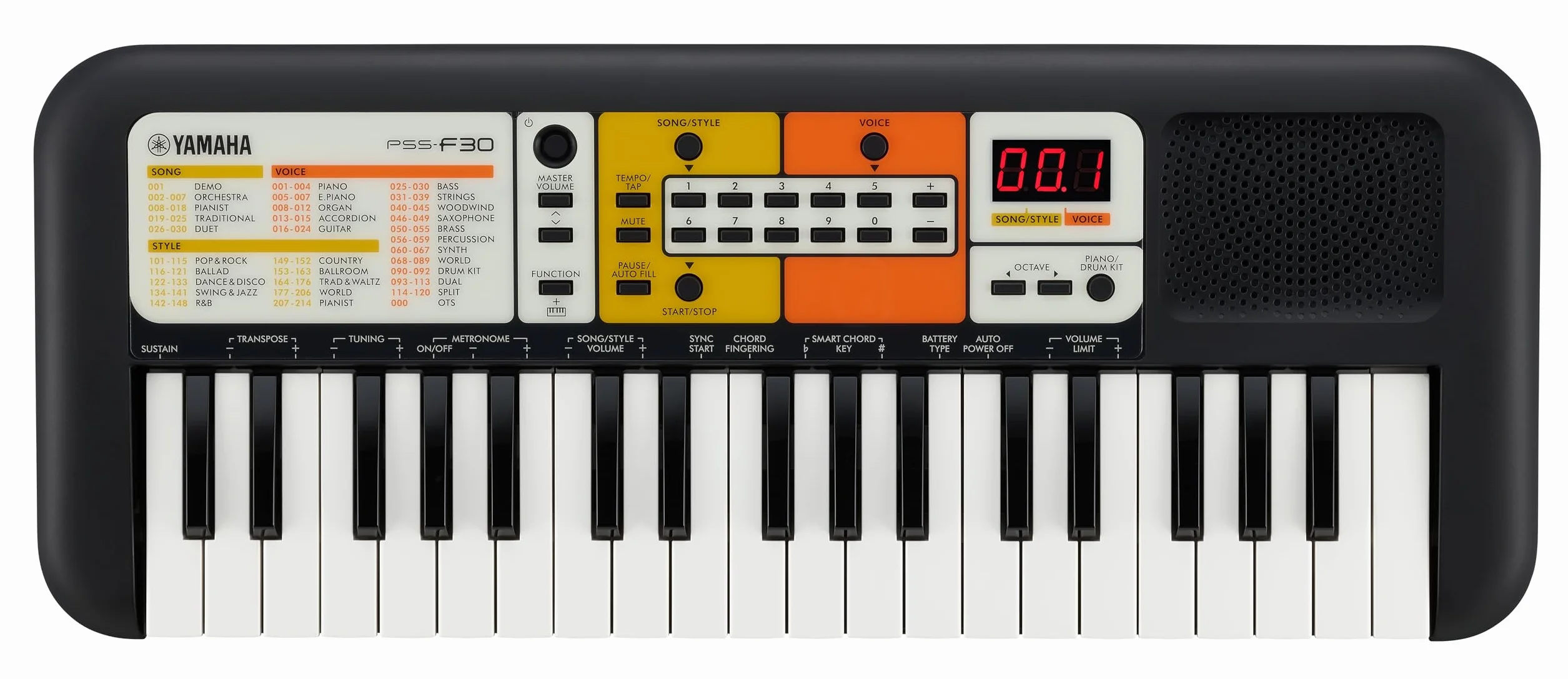 Yamaha Portable Keyboard PSSF30