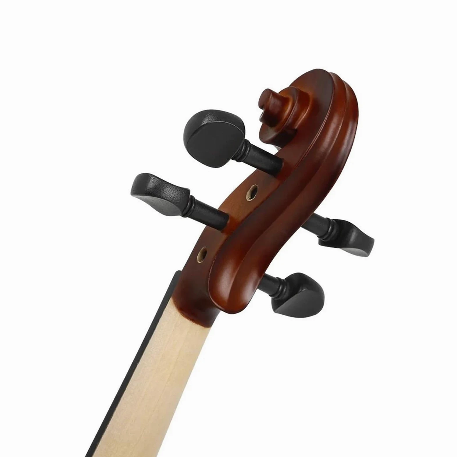 Violini Professionali Violino Acustico In Legno Massello Retrò Opaco In Tiglio Con Custodiacorde Per Arco Accordatore Per Poggiaspalla