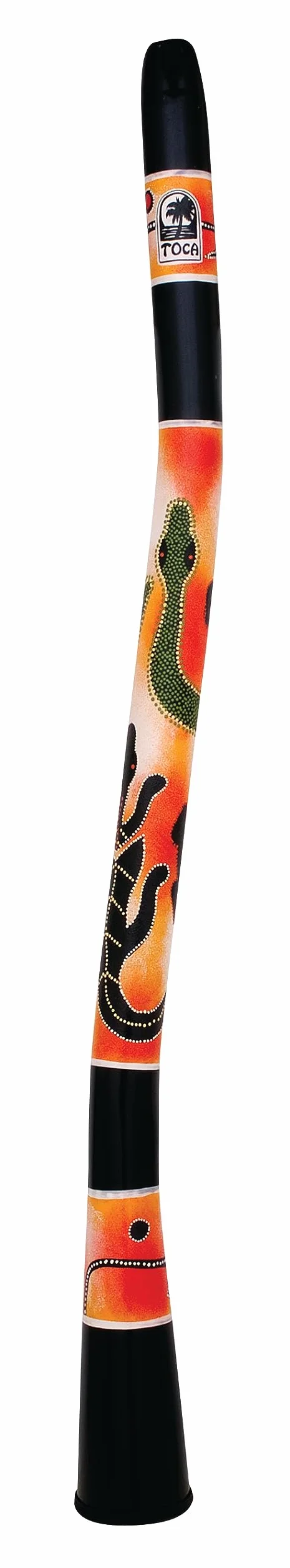 TOCA curvo Didgeridoo Gecko DIDG-CG