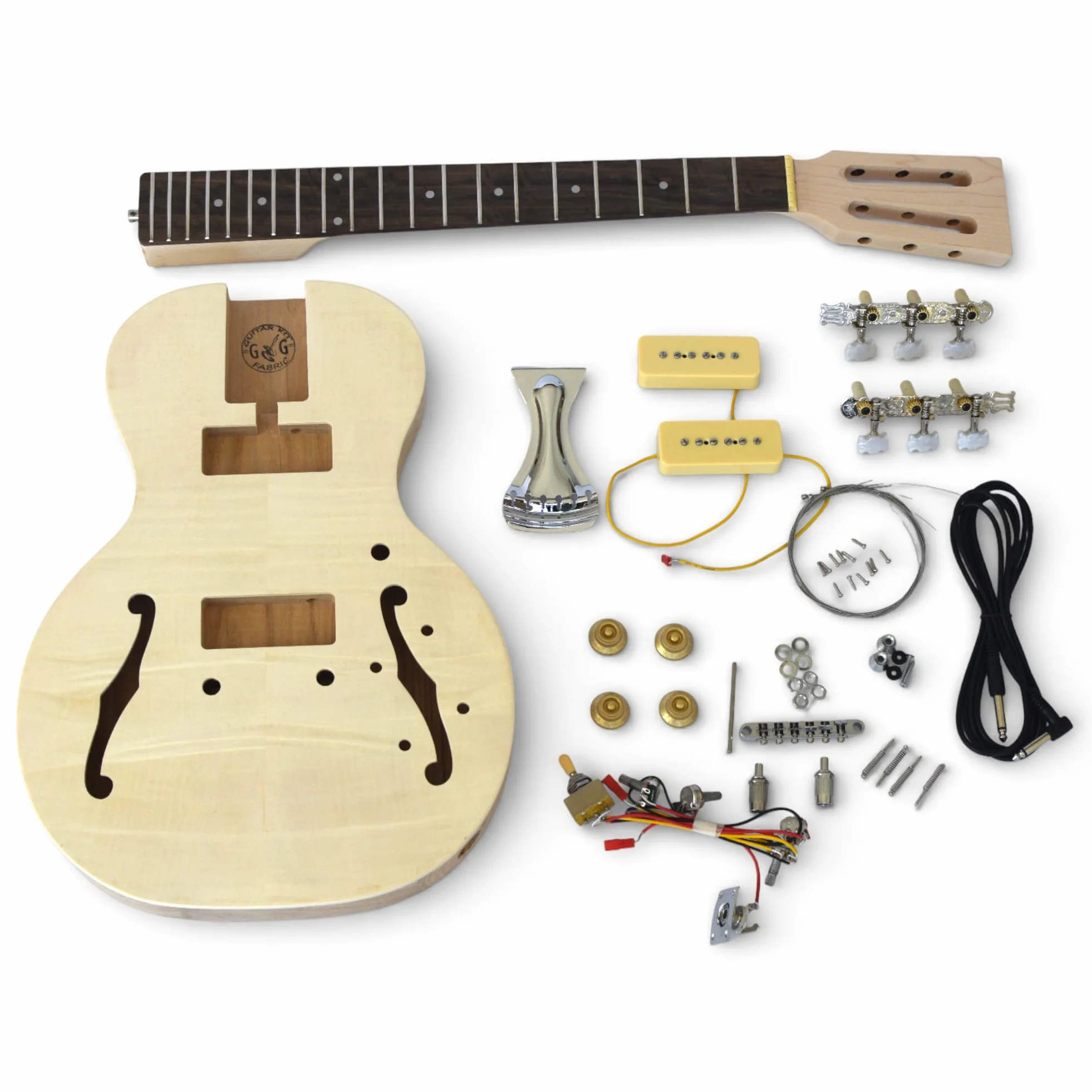 Kit Chitarra - Acoustic Electric Parlor, Flame Top