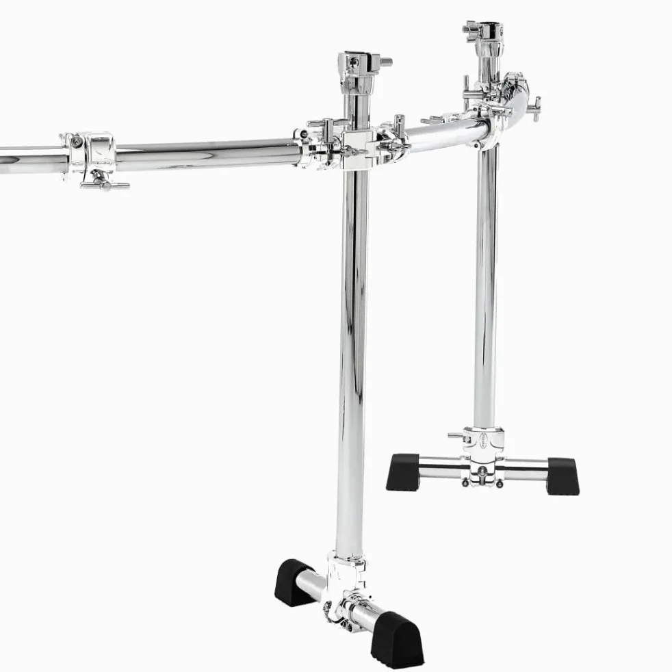 Gibraltar Sistema Rack 4-pole curved Power Rack con 4 montanti, barre curve orizzontali Chrome Series GCS-450C
