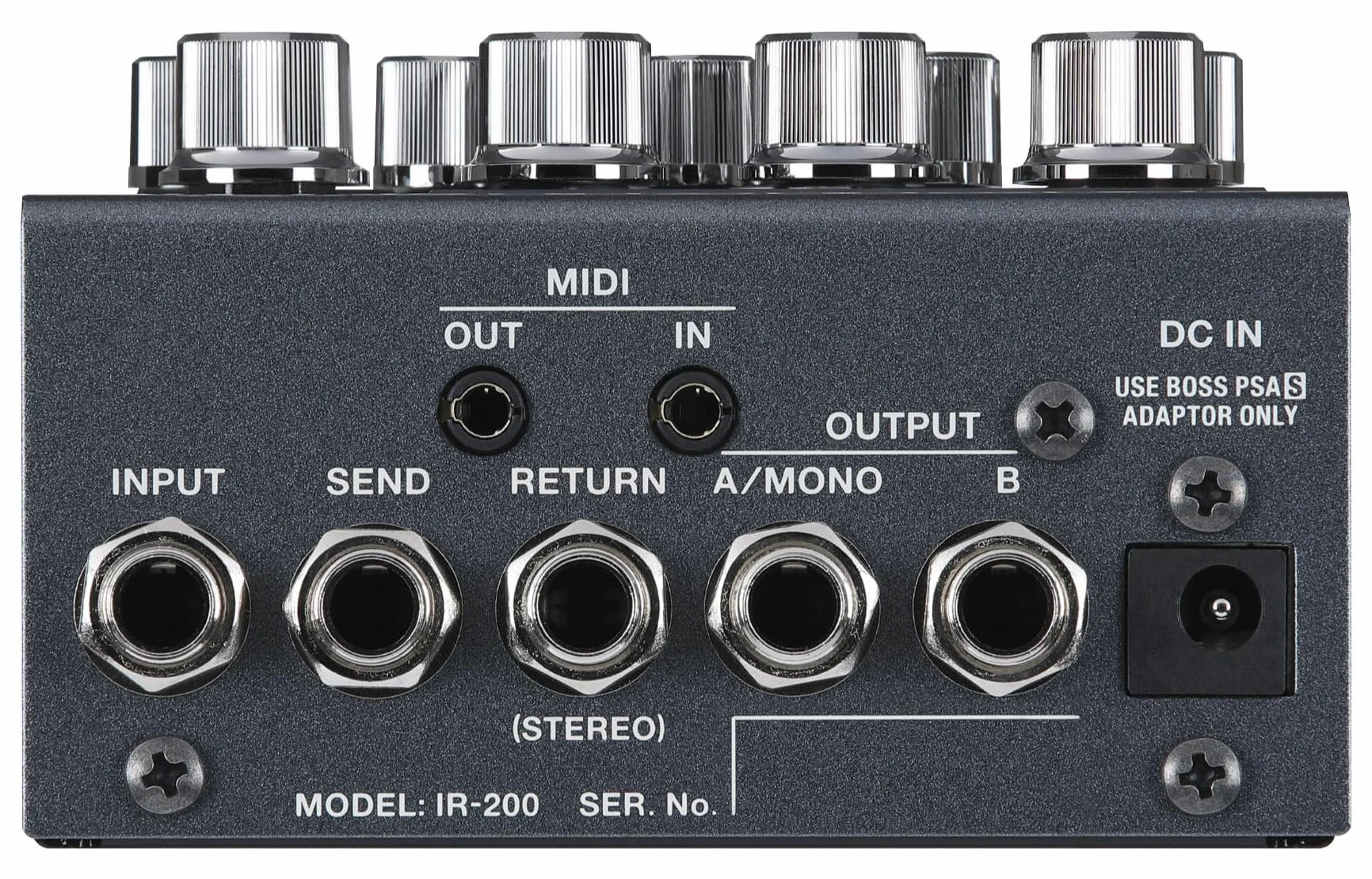 BOSS IR-200 PEDALE AMP & IR CABINET – Pedale Amp Simulator e Impulse Response Loader con un Suono e Caratteristiche di Livello Superiore - Eccezionale Qualità Audio, i Migliori Ampli