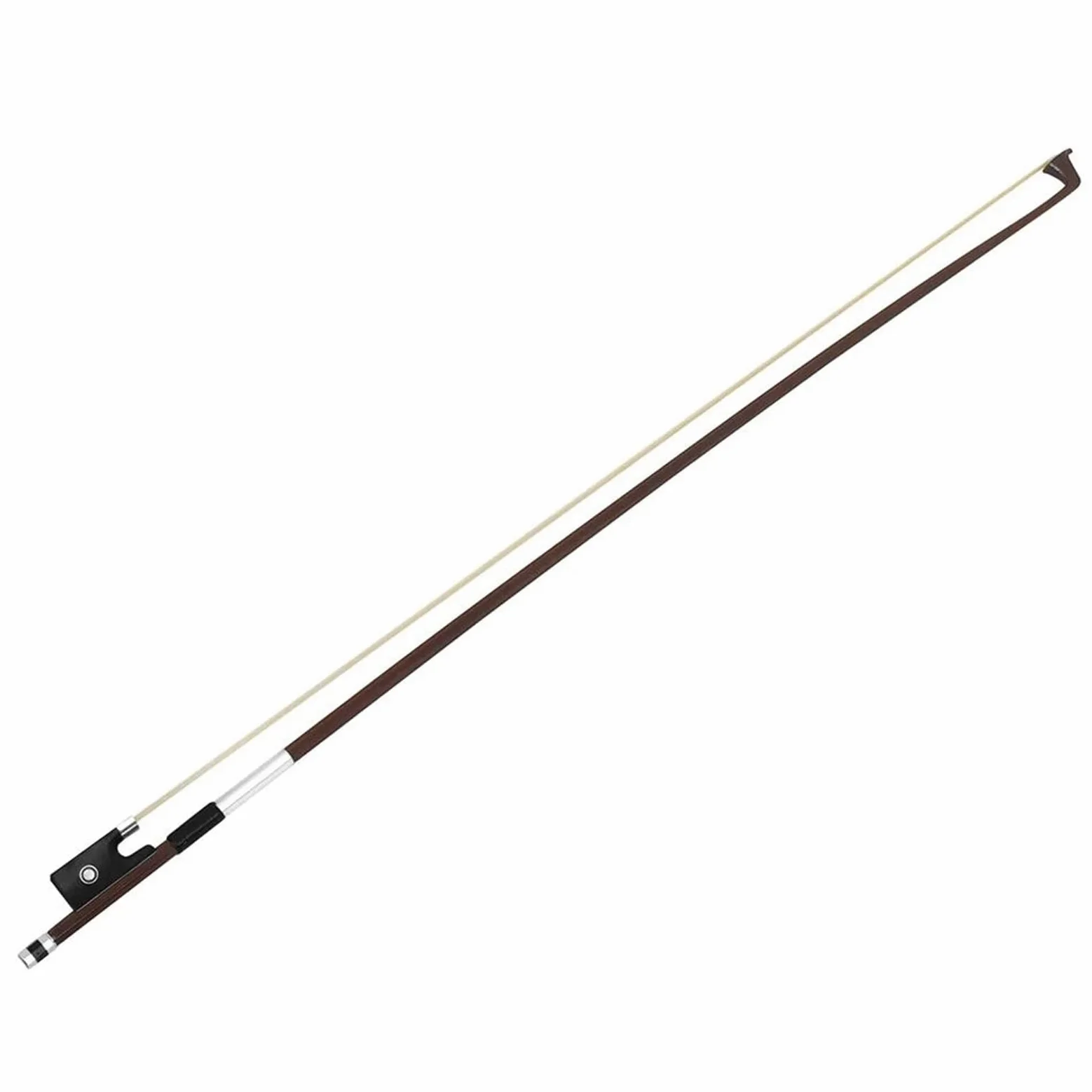 Arco Per Pratica Del Violino Arco per violino 4/4 Full Size Arco per violino per principianti Equilibrato Crine di cavallo mongolo naturale Adatto a giocatori professionisti Principianti