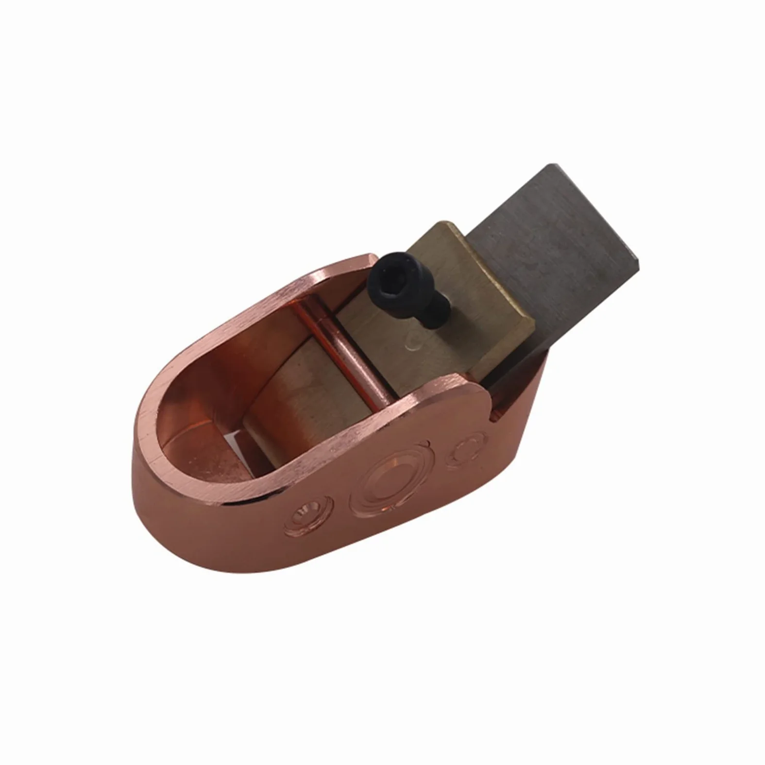 Hanzete - Set di 5 pialle per la lavorazione del legno, pialle per violino, suola curva, in metallo, ottone, strumento per liutaio fai da te, violino, viola, violoncello, strumento in legno