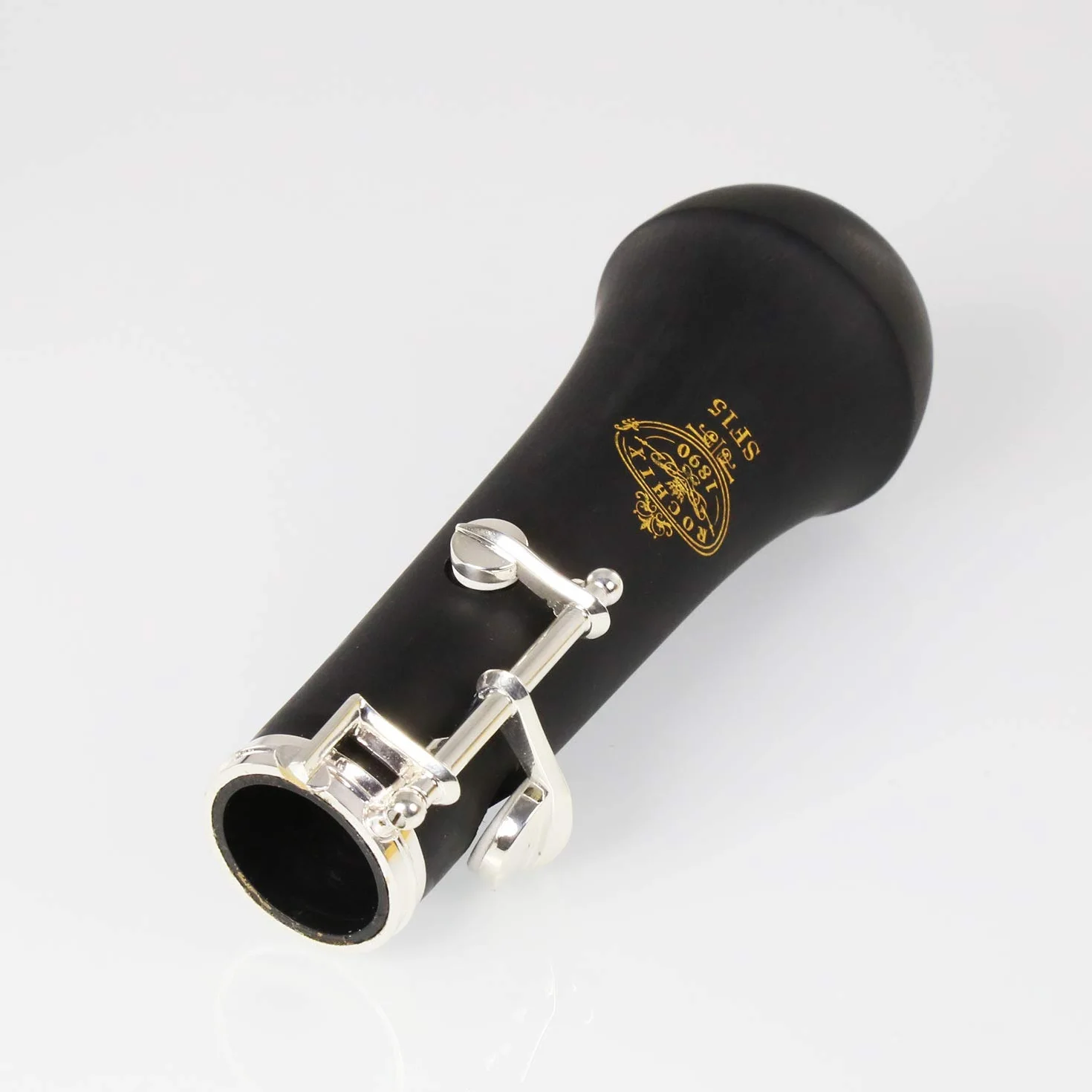 Rochix Oboe per principianti, livello SF15, corpo in legno composito placcato argento, tono completamente automatico, con 2 ance, 1 panno per la pulizia, 1 tampone per oboe, 1 poggia pollice, 1
