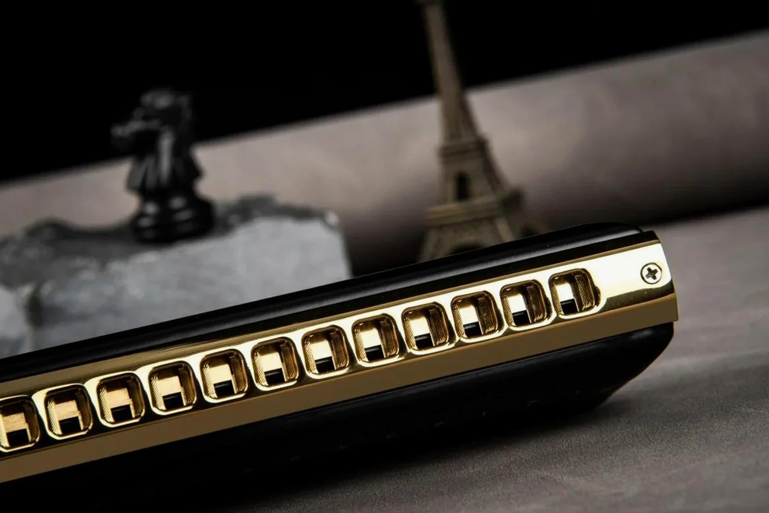 Armonica Chiave armonica di Do 14 fori Organetto a bocca professionale