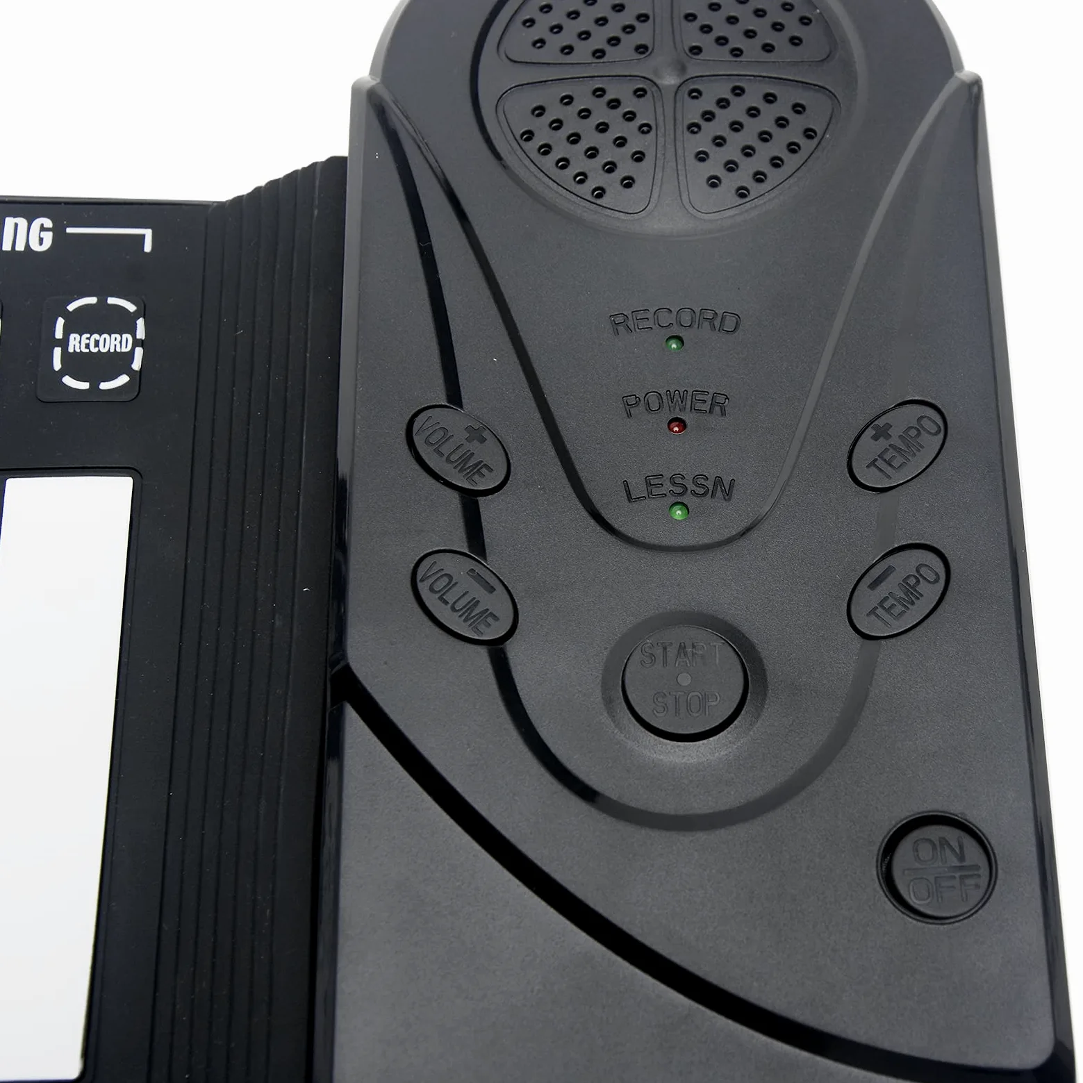 POHOVE Pianoforte portatile con 49 tasti, flessibile, arrotolabile, USB, elettronica, per principianti (nero)