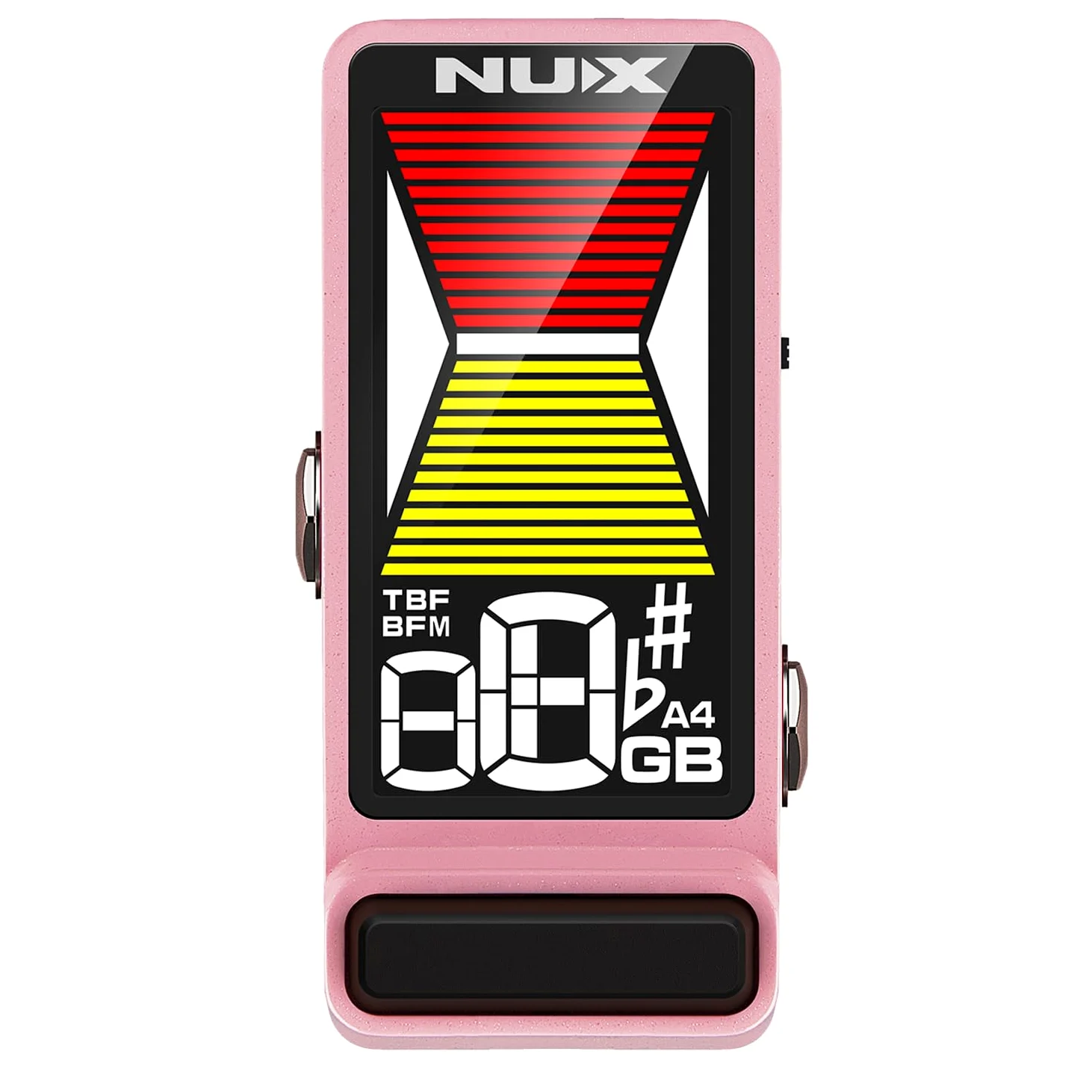 Nux NTU-3 MKII Flow Tune Pink Accordatore con alimentatore Keepdrum 9 V